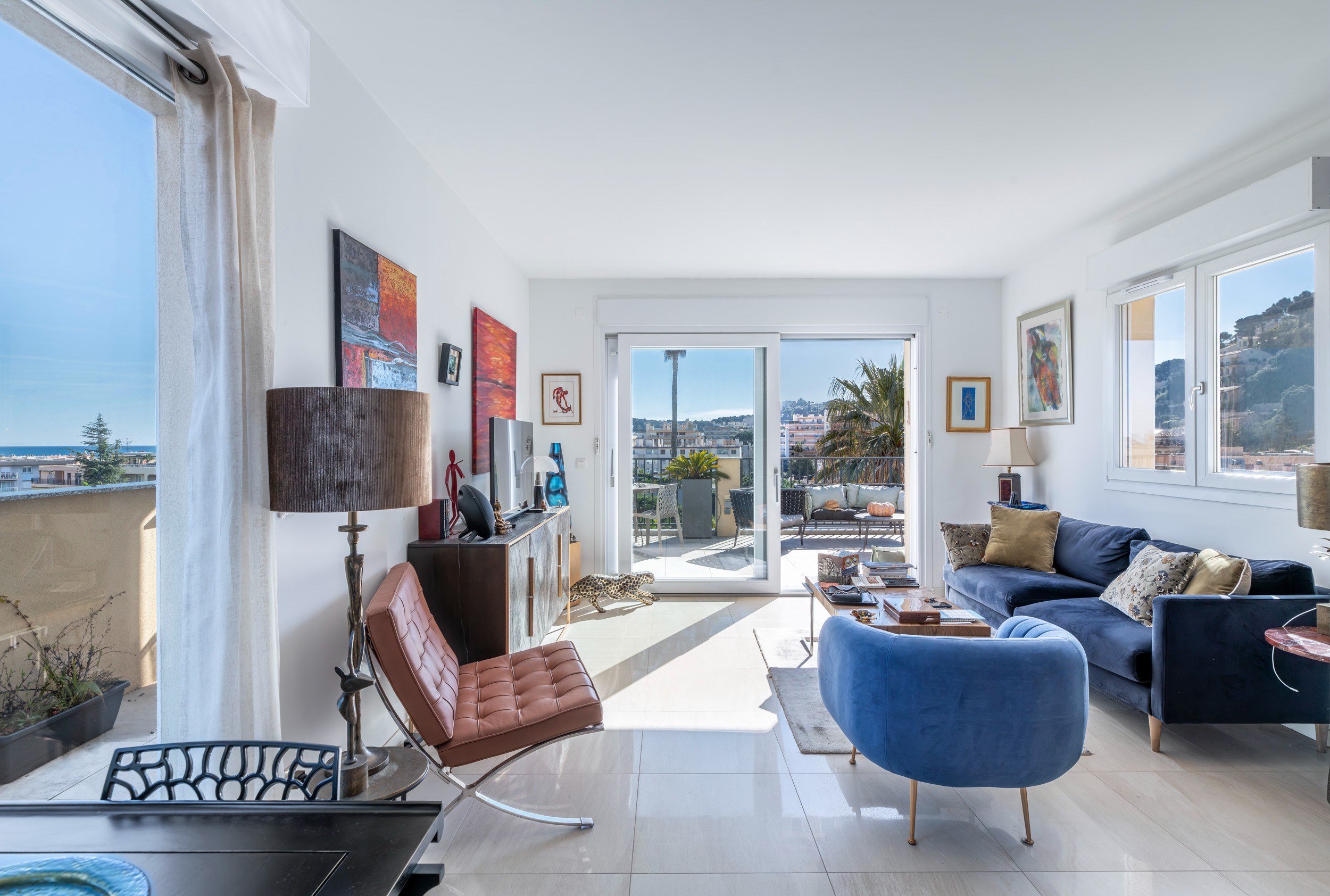  Menton luxury penthouse with rooftop terrace, pool and panoramic views - 物件實景