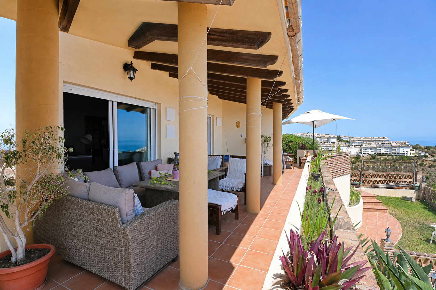  South-facing villa with panoramic sea views in La Cala del Moral - 物件實景