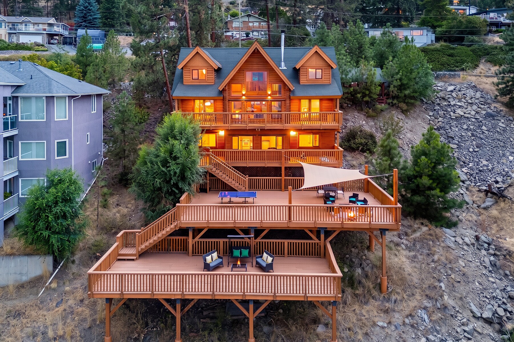  Log and Timber Dream Home - 物件實景