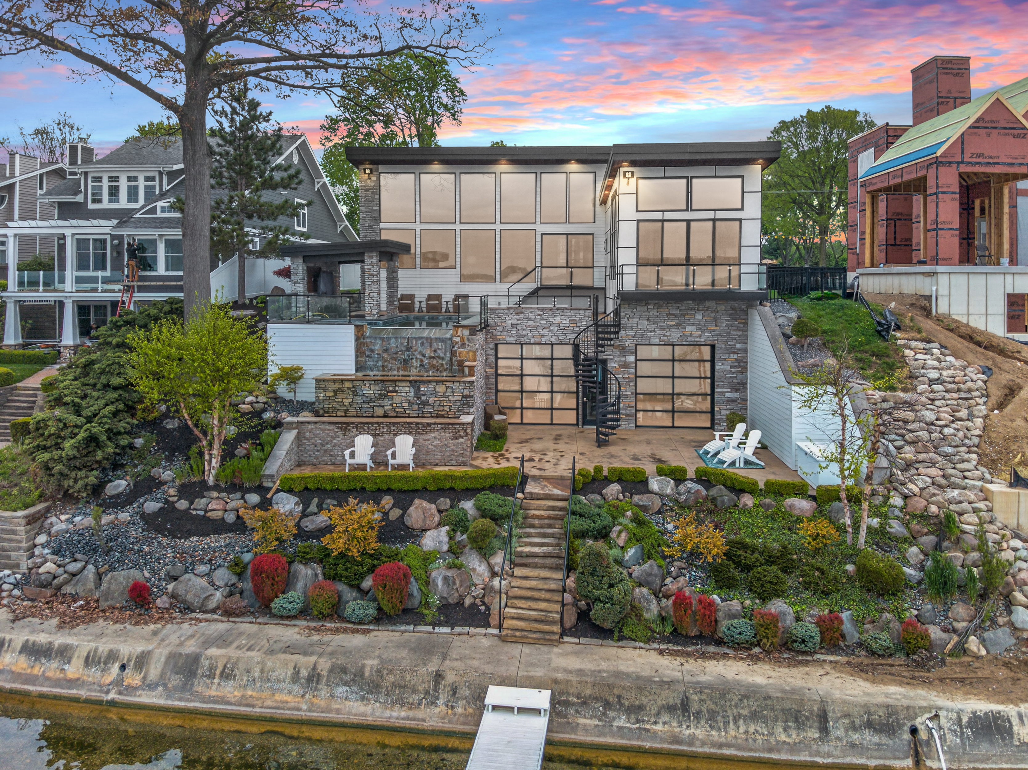  Modern Four Bedroom Set Along the Shores of Lake Wawasee - 物件實景