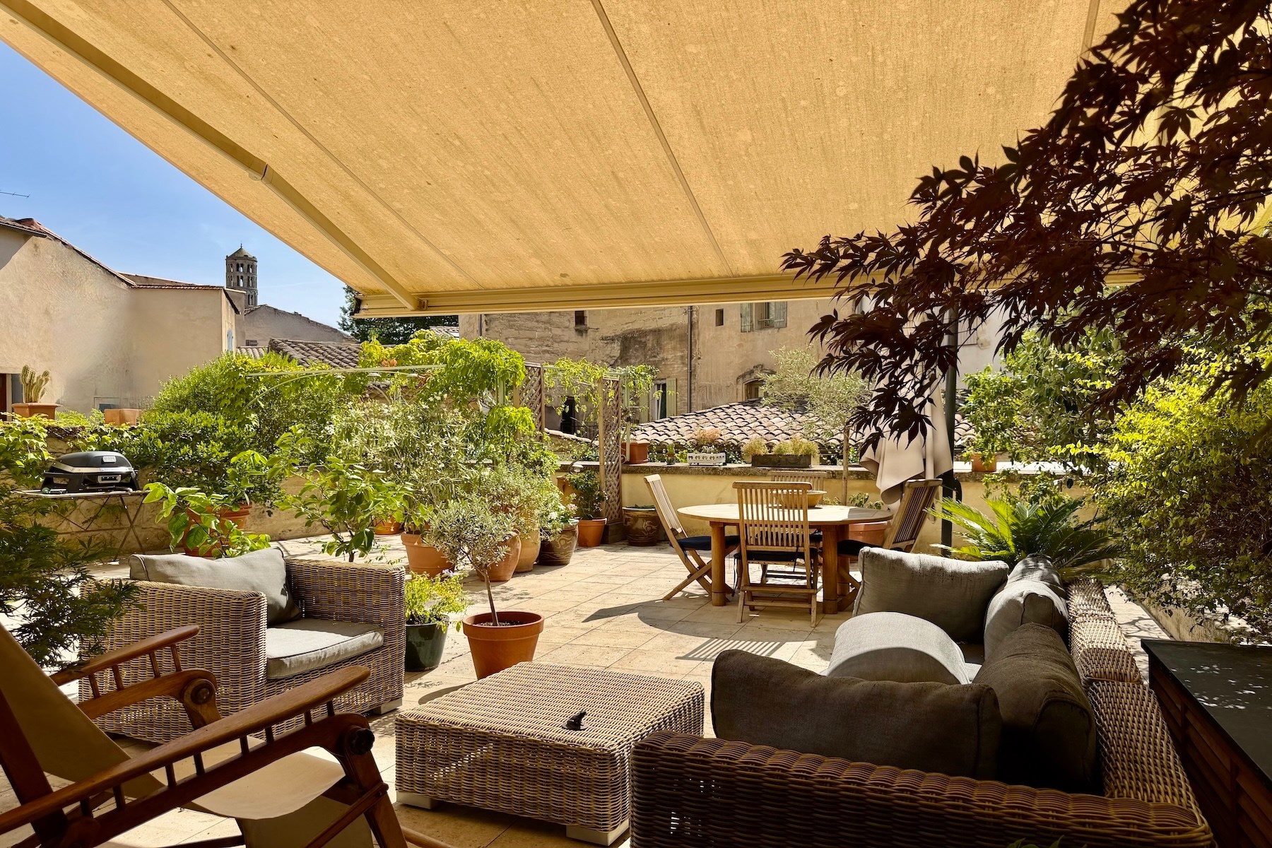  Exceptional Apartment with Garden Terrace in a Historic Mansion in Uzès - 物件實景