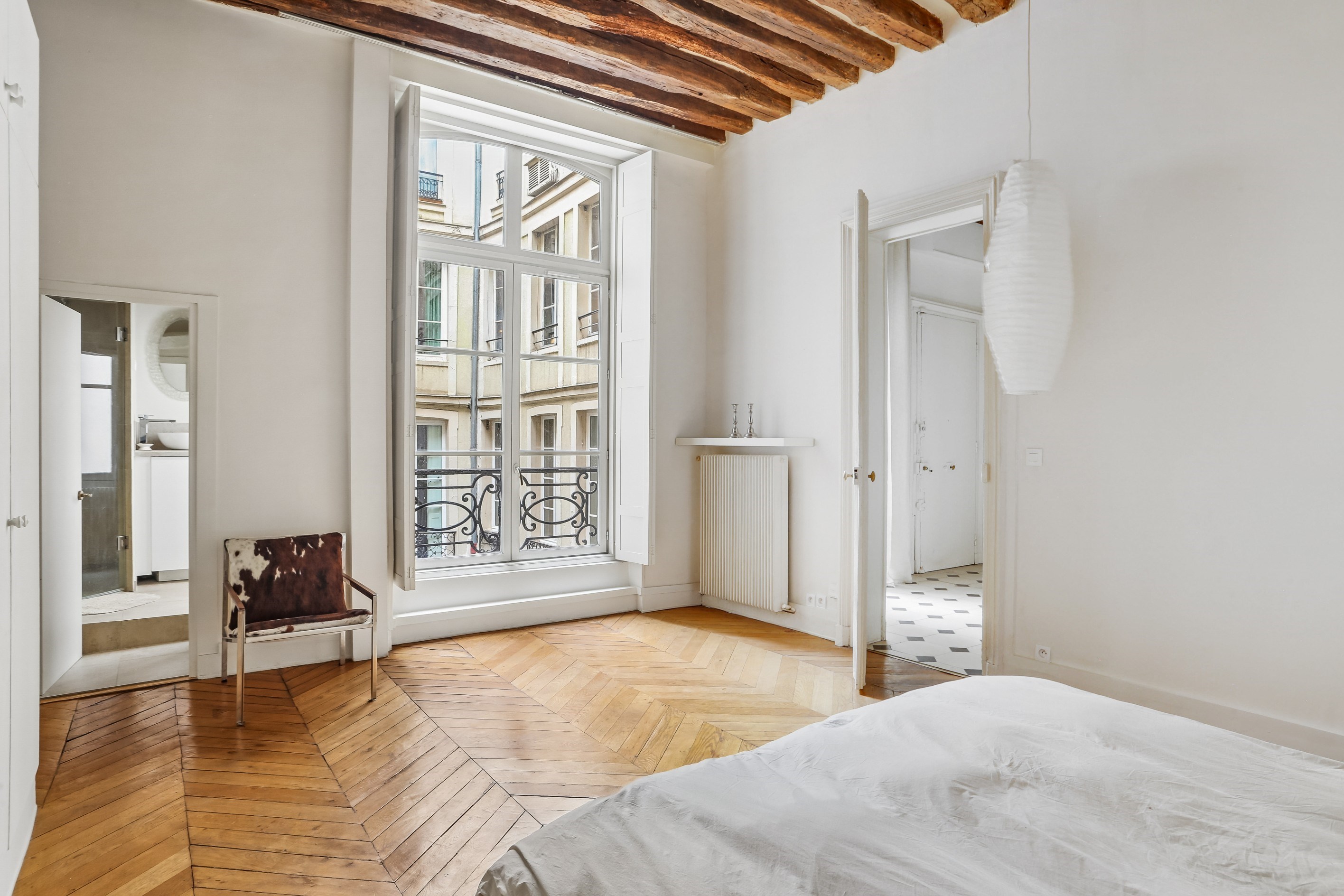  Exclusive Listing. Paris 3rd - Elegant 18th-Century Apartment with Exceptional … - 物件實景