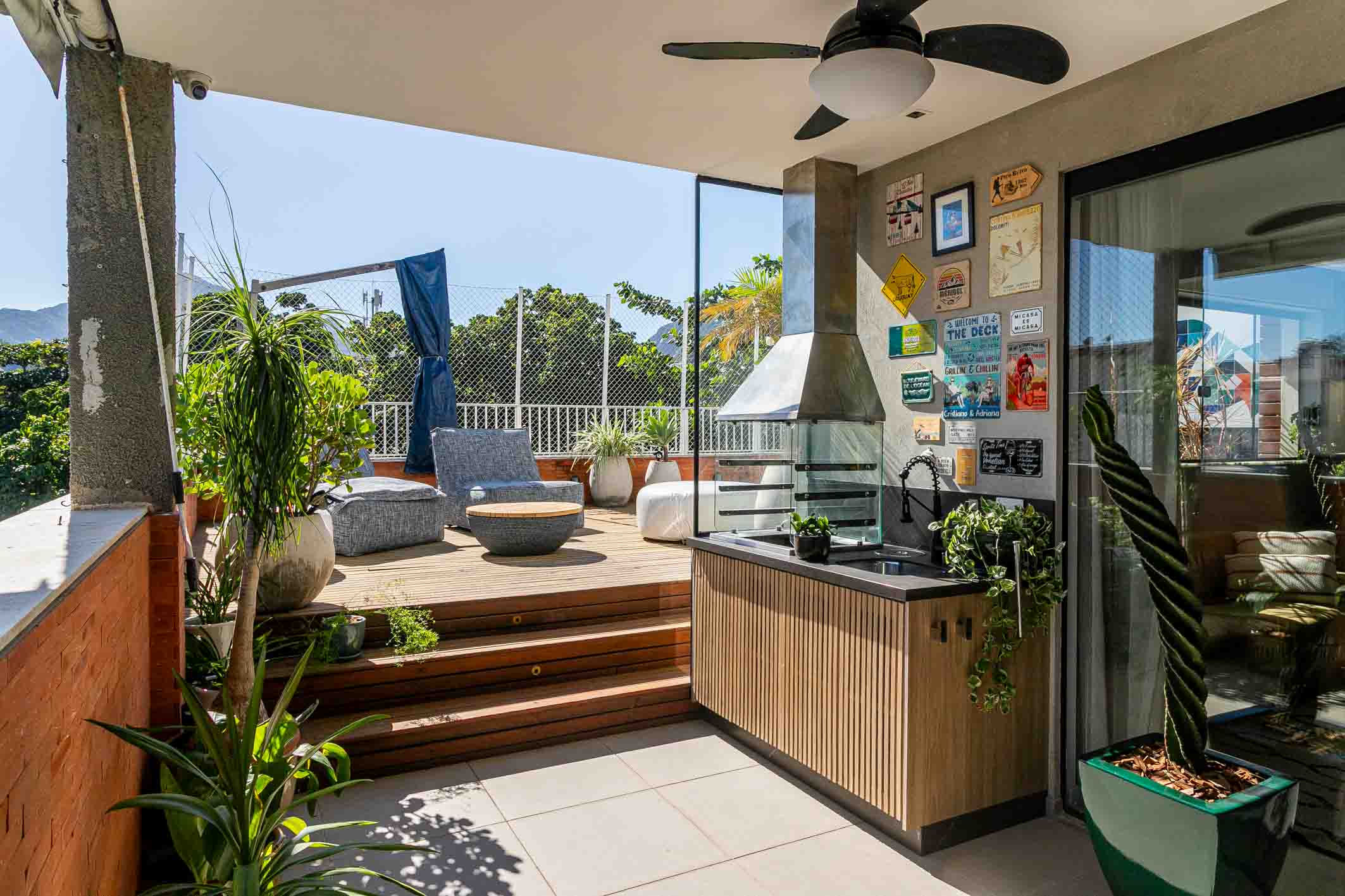  Jardim Oceânico, linear penthouse with four suites and leisure area - 物件實景