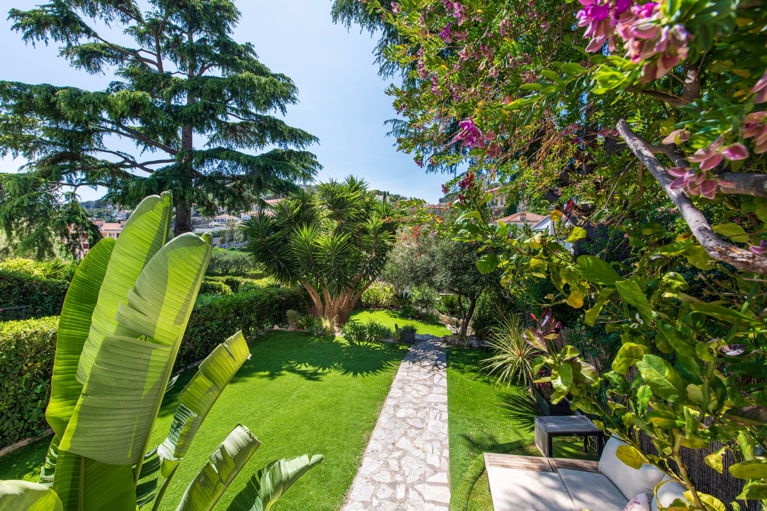  Villefranche-sur-Mer private residence in Corne d’Or with garden and terrace ne… - 物件實景