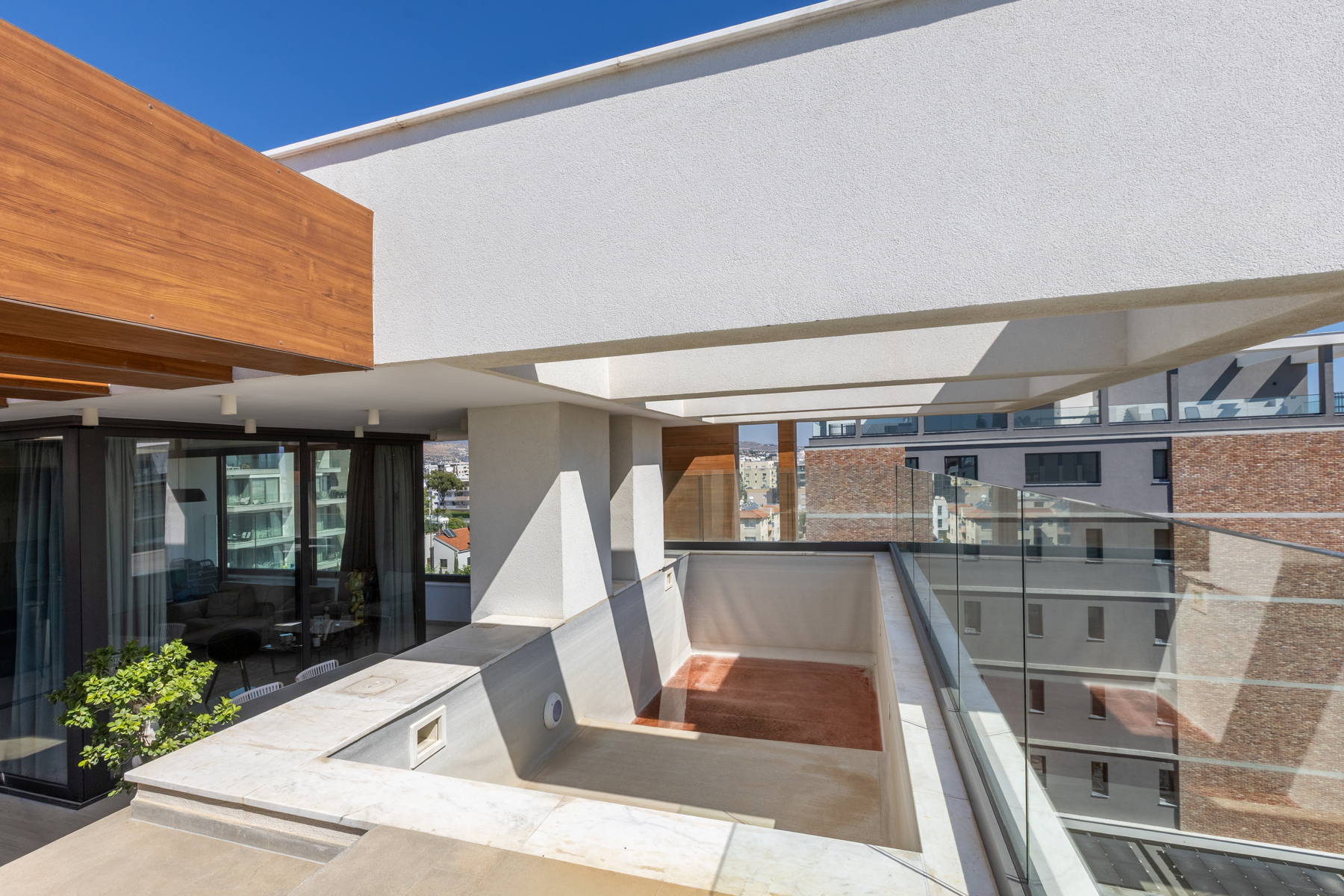  Three Bedroom Penthouse with Underfloor Heating in Germasogeia, Limassol - 物件實景