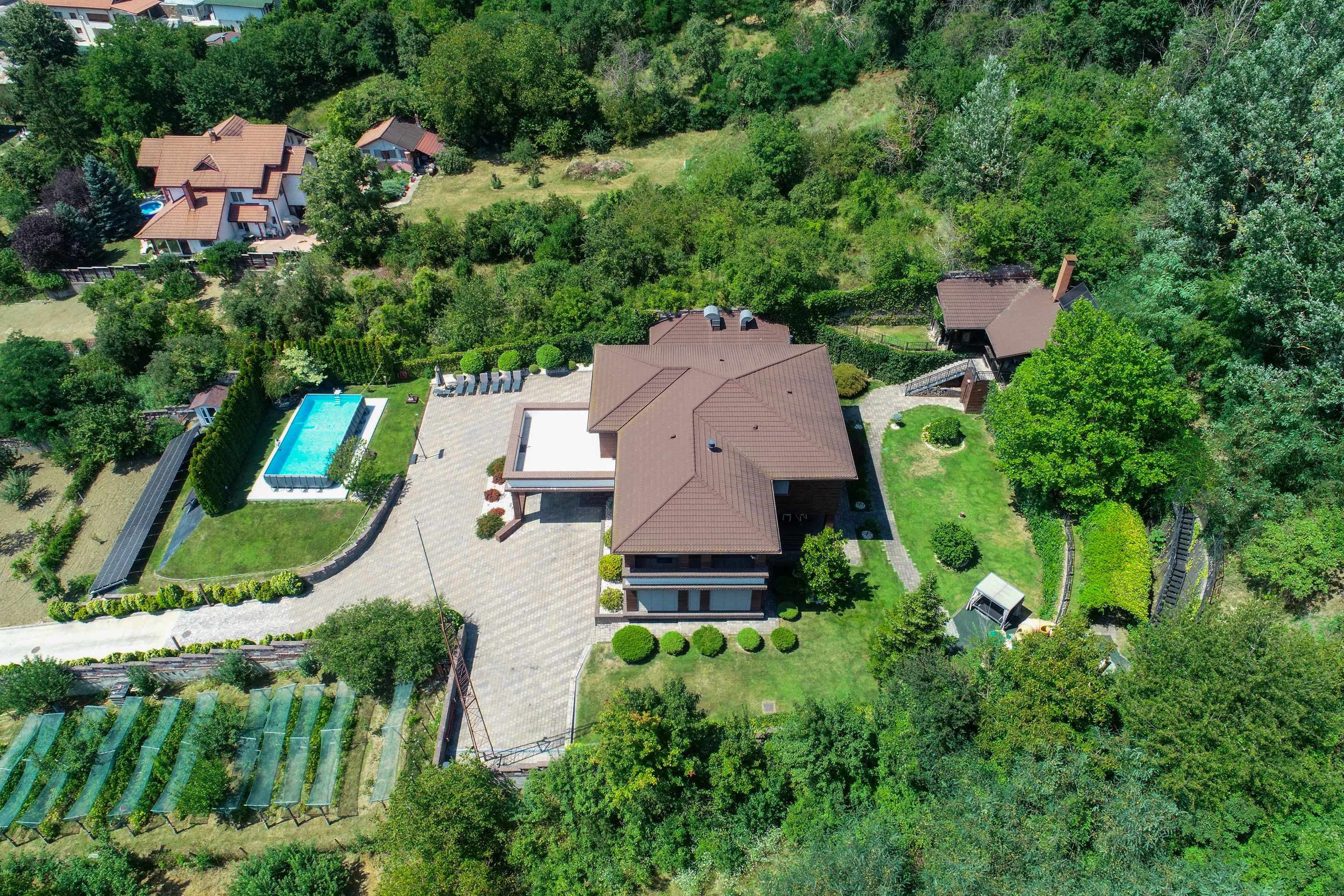  Villa with Private Drive and a Two-Level Garden, the Hills of tefaneti, Arge - 物件實景