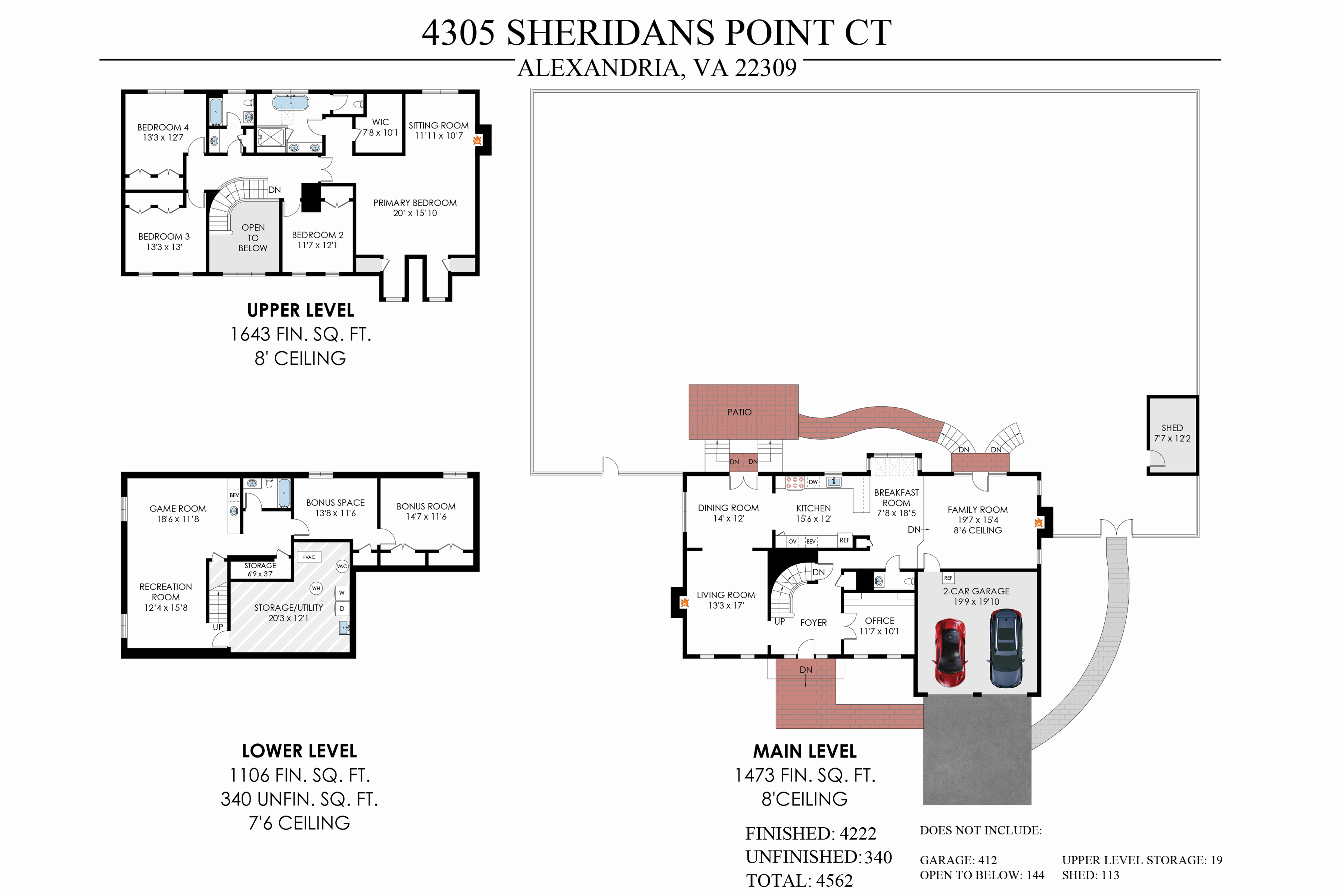  4305 Sheridans Point Court, Alexandria, VA, 22309 - 物件實景