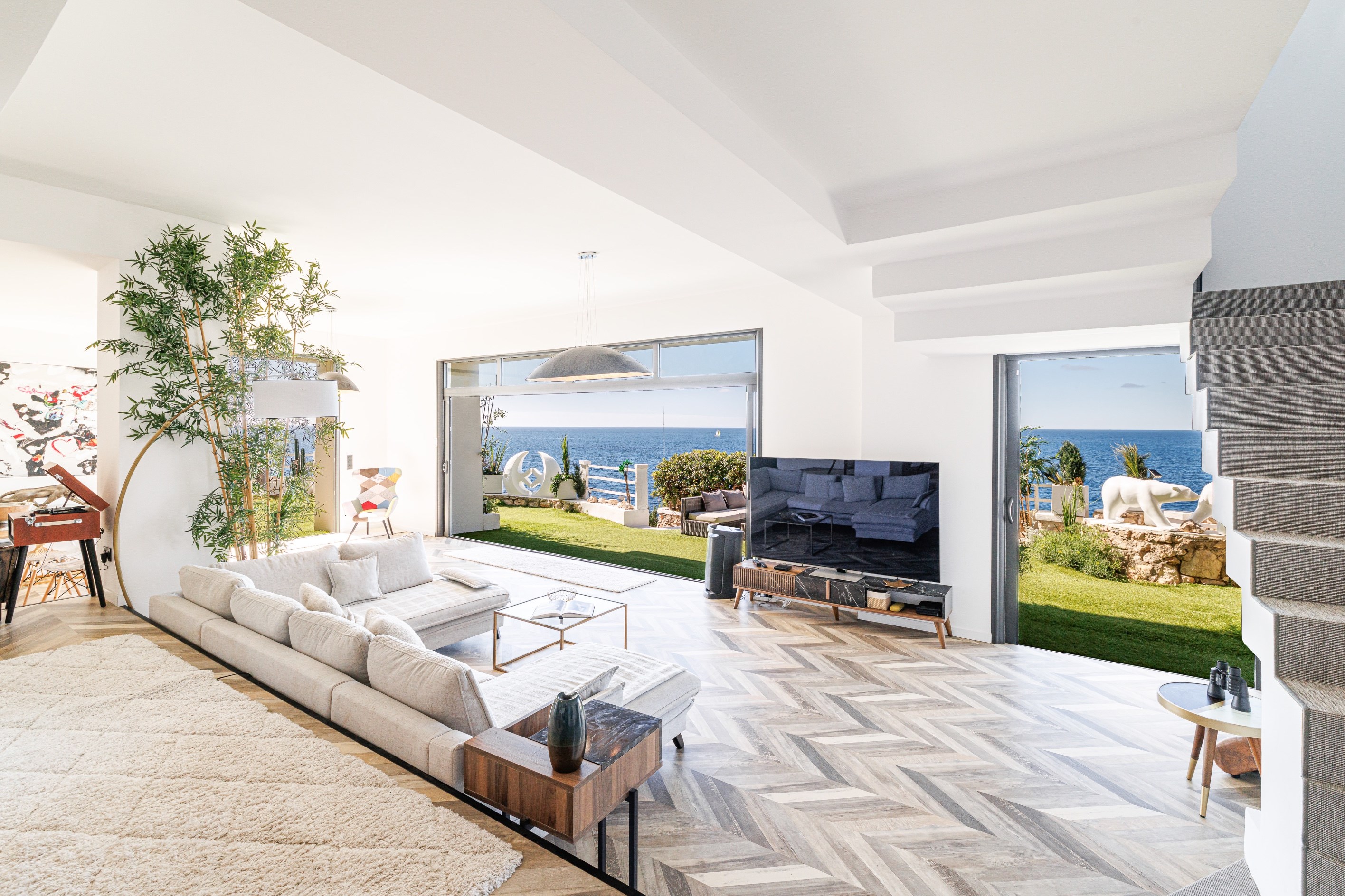  Cap de Nice: 330 m² waterfront villa with private sea access - 物件實景