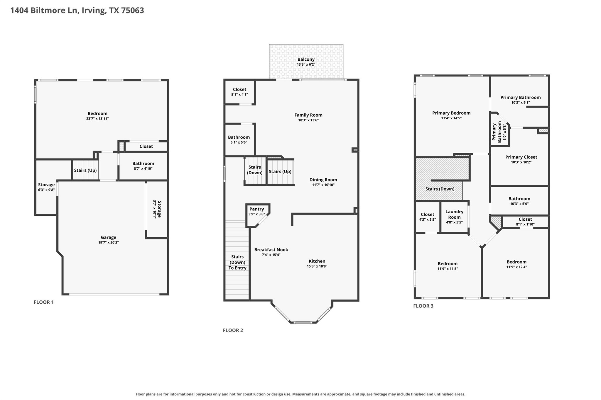  1404 Biltmore Lane, Irving, TX, 75063 - 物件實景