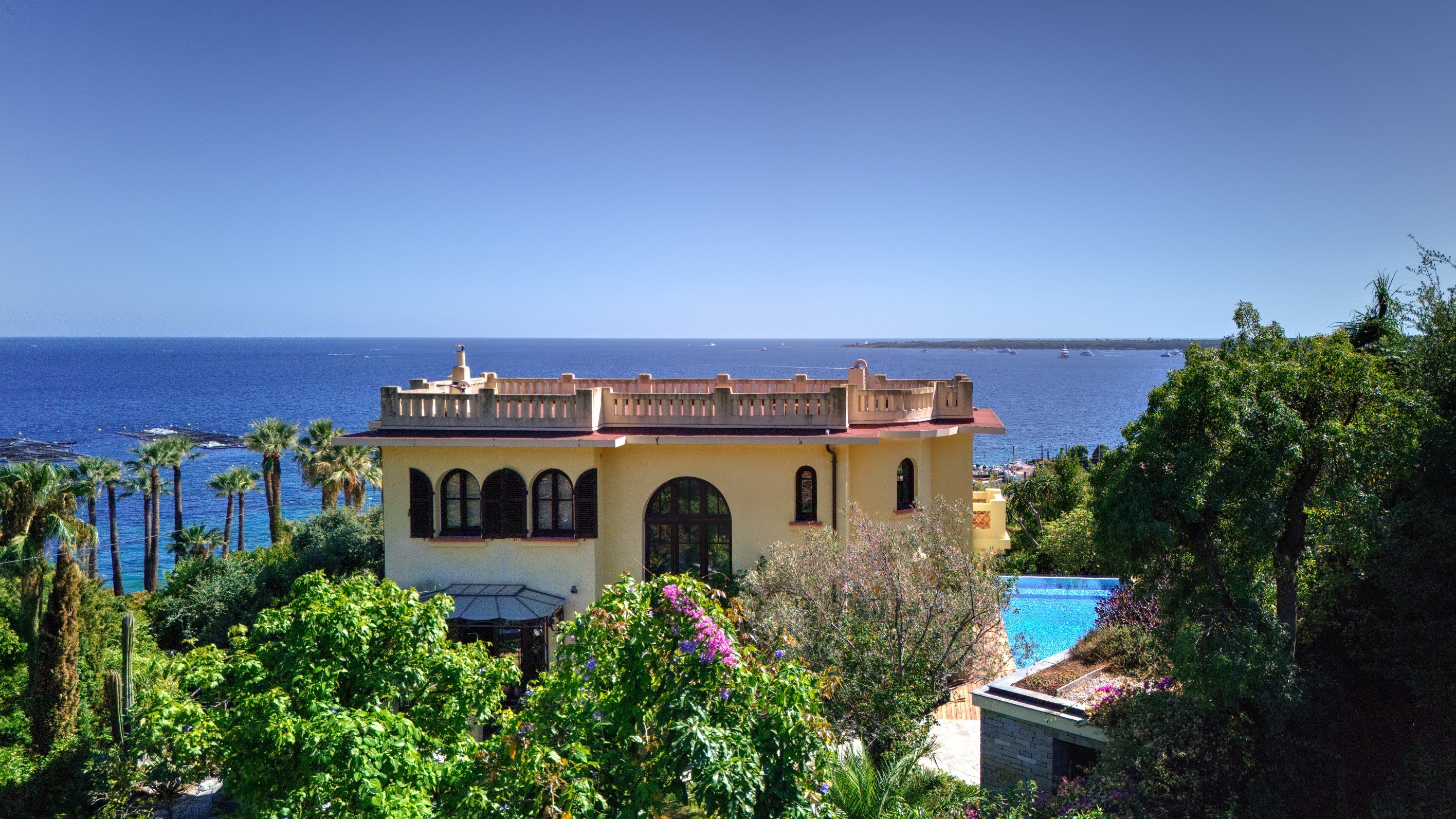  Art deco villa for sale in Cannes Eden with panoramic sea view - 物件實景