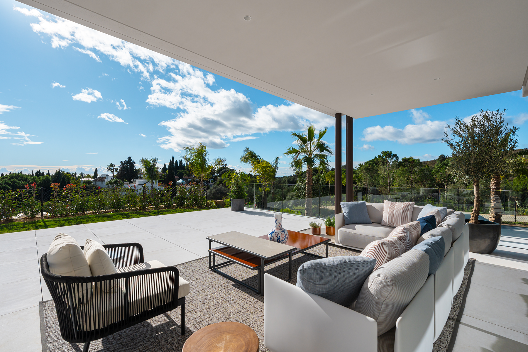  Contemporary designer villa with sea views in Marbella