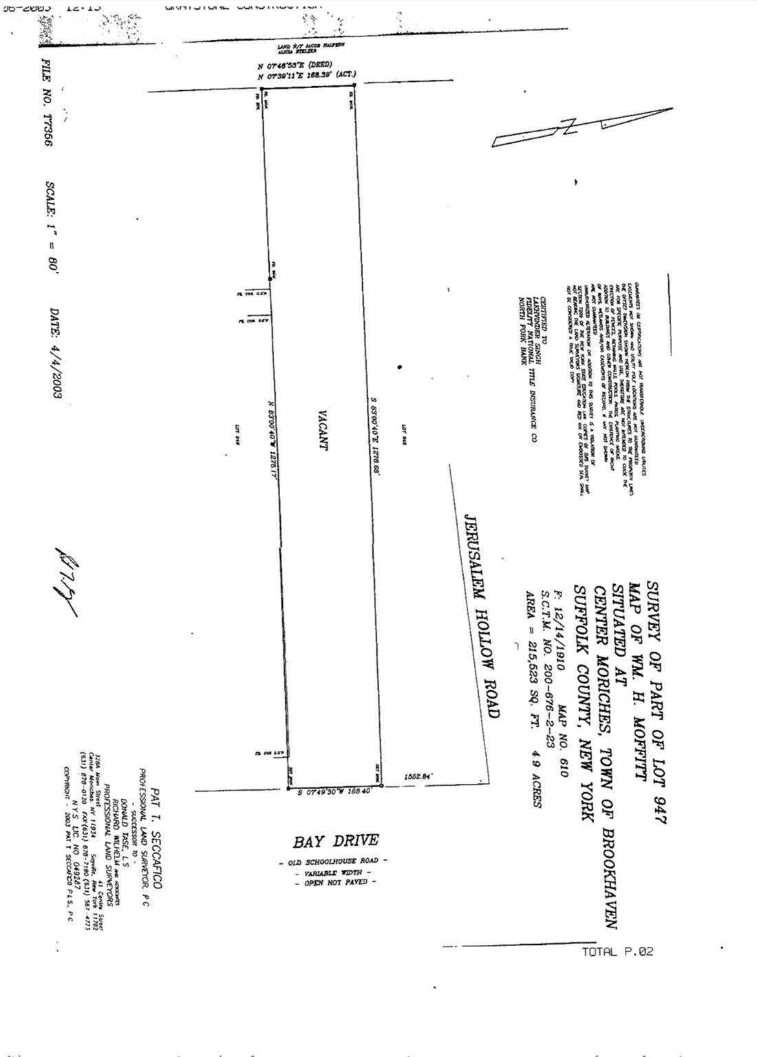 Manorville, New York, 11949, United States, ,Land,For Sale,1821515