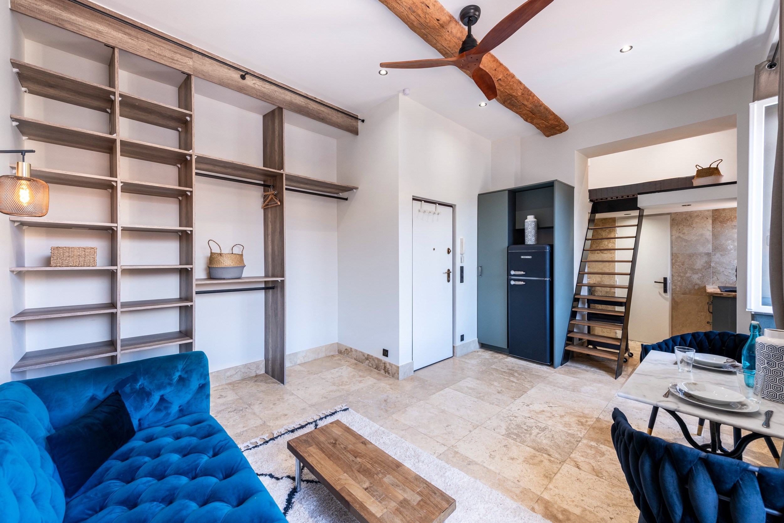  Nice Port furnished top floor studio with mezzanine near restaurants and tramway - 物件實景