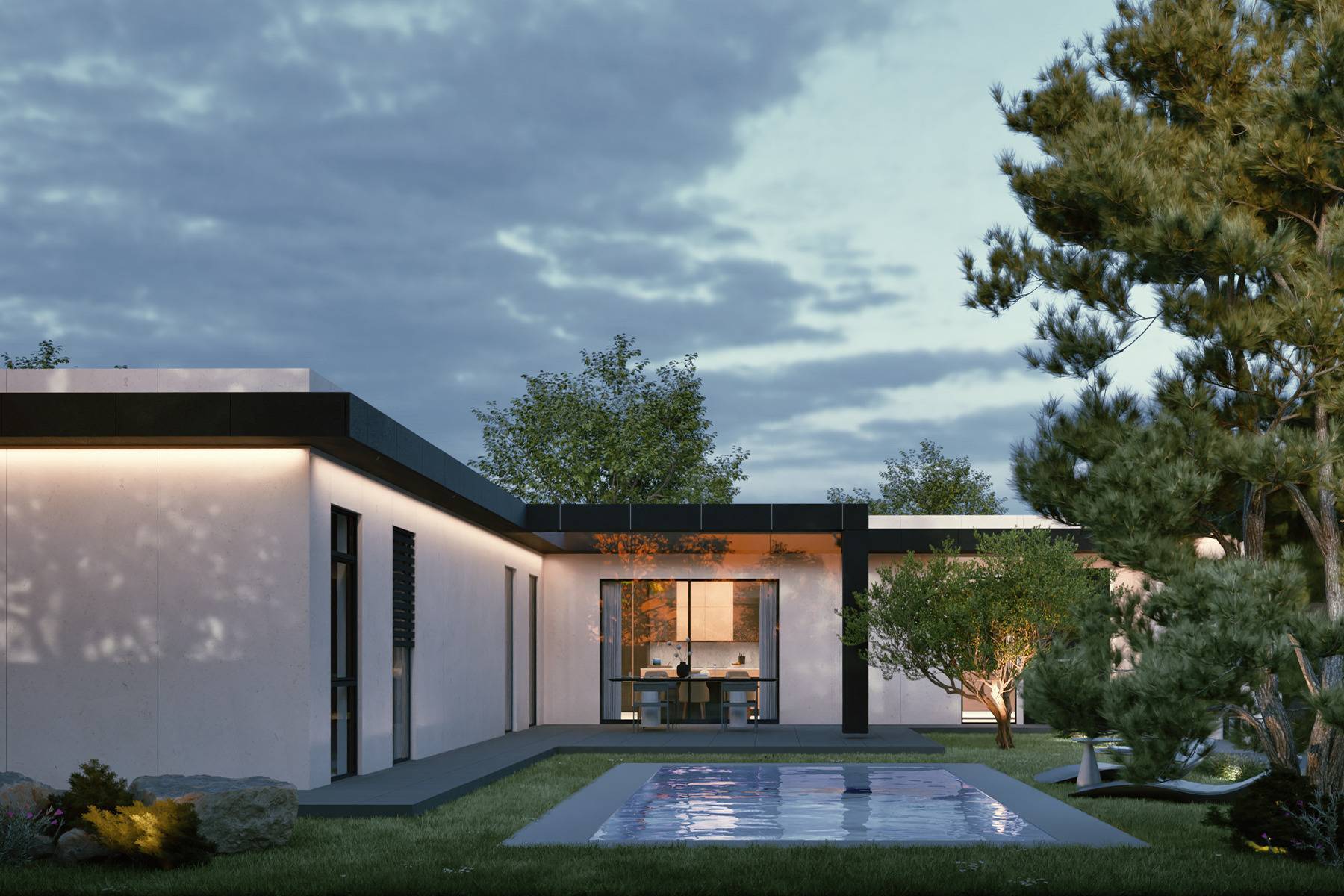  Gammavilla - Contemporary villa with swimming pool - 物件實景