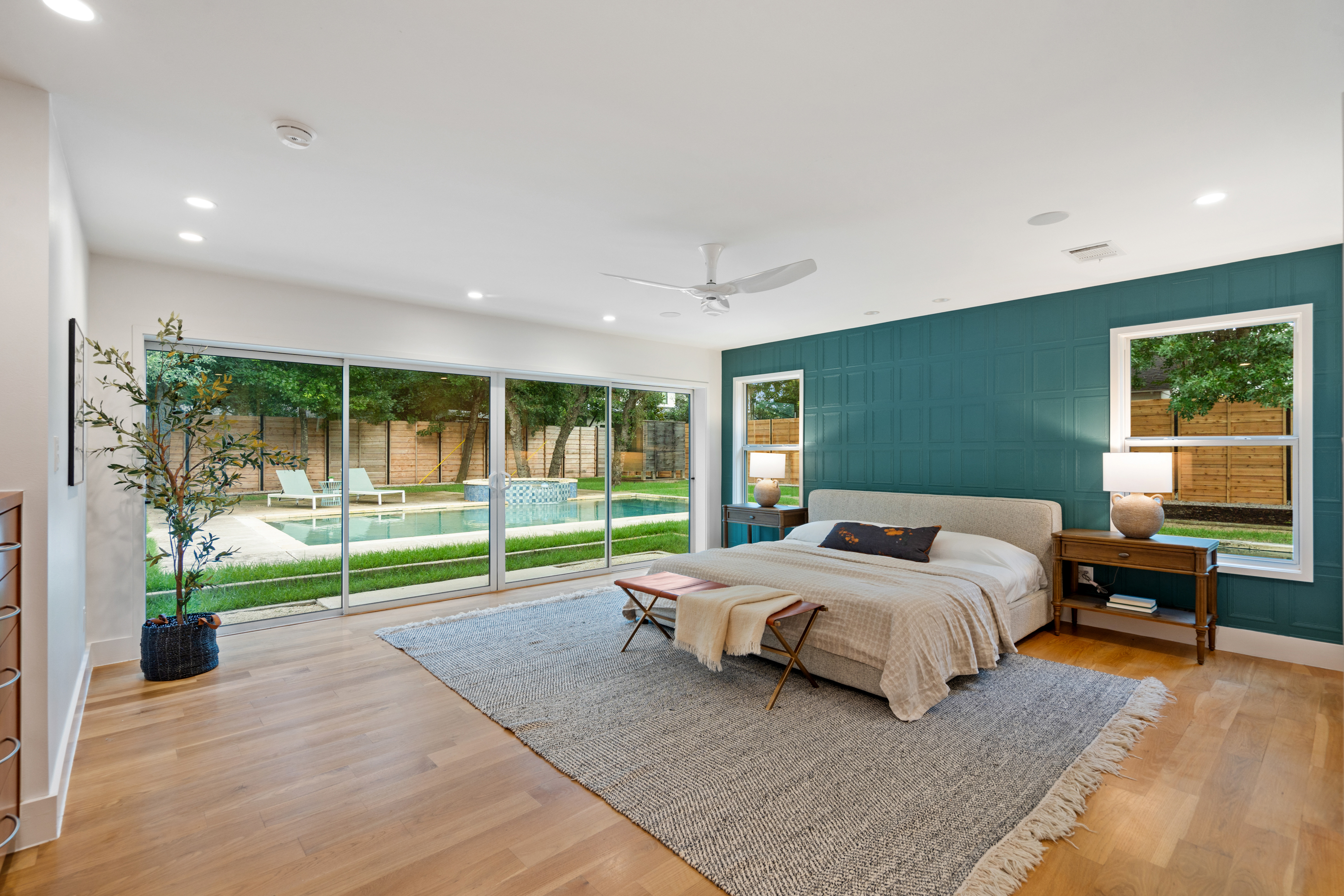  Midcentury Modern NW Hills Off Market - Lap Pool, Huge Windows, Renovated - 物件實景