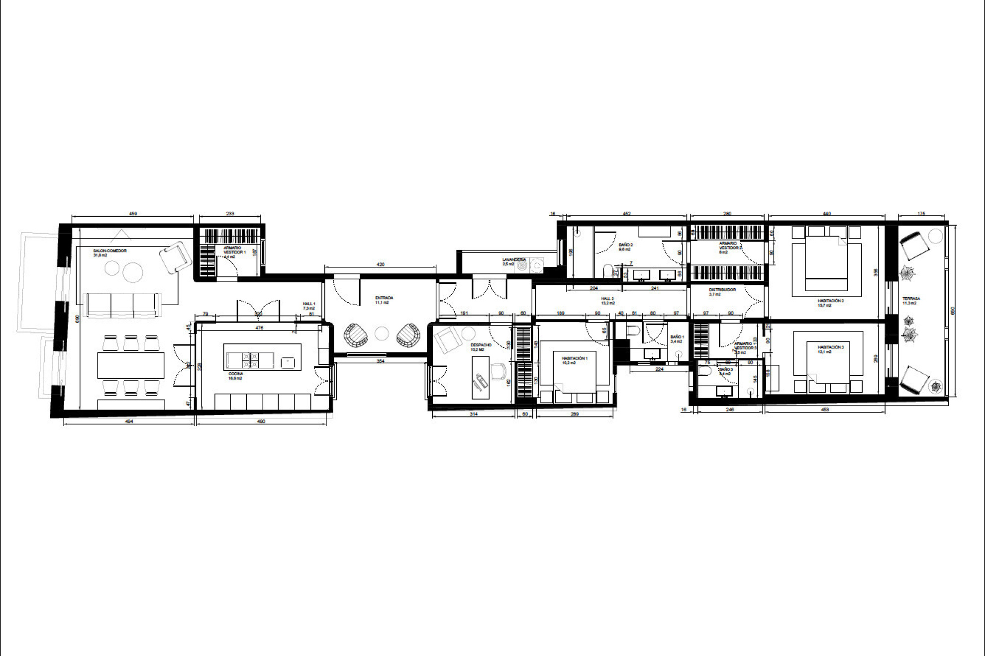  Exclusive residence with a terrace and high ceilings - 物件實景