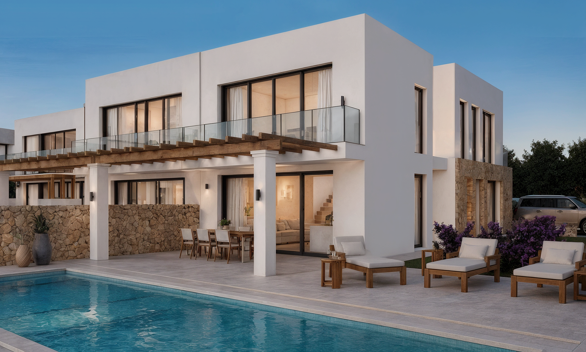 Plot with project for 4 homes in Sant Jordi, Ibiza - 物件實景