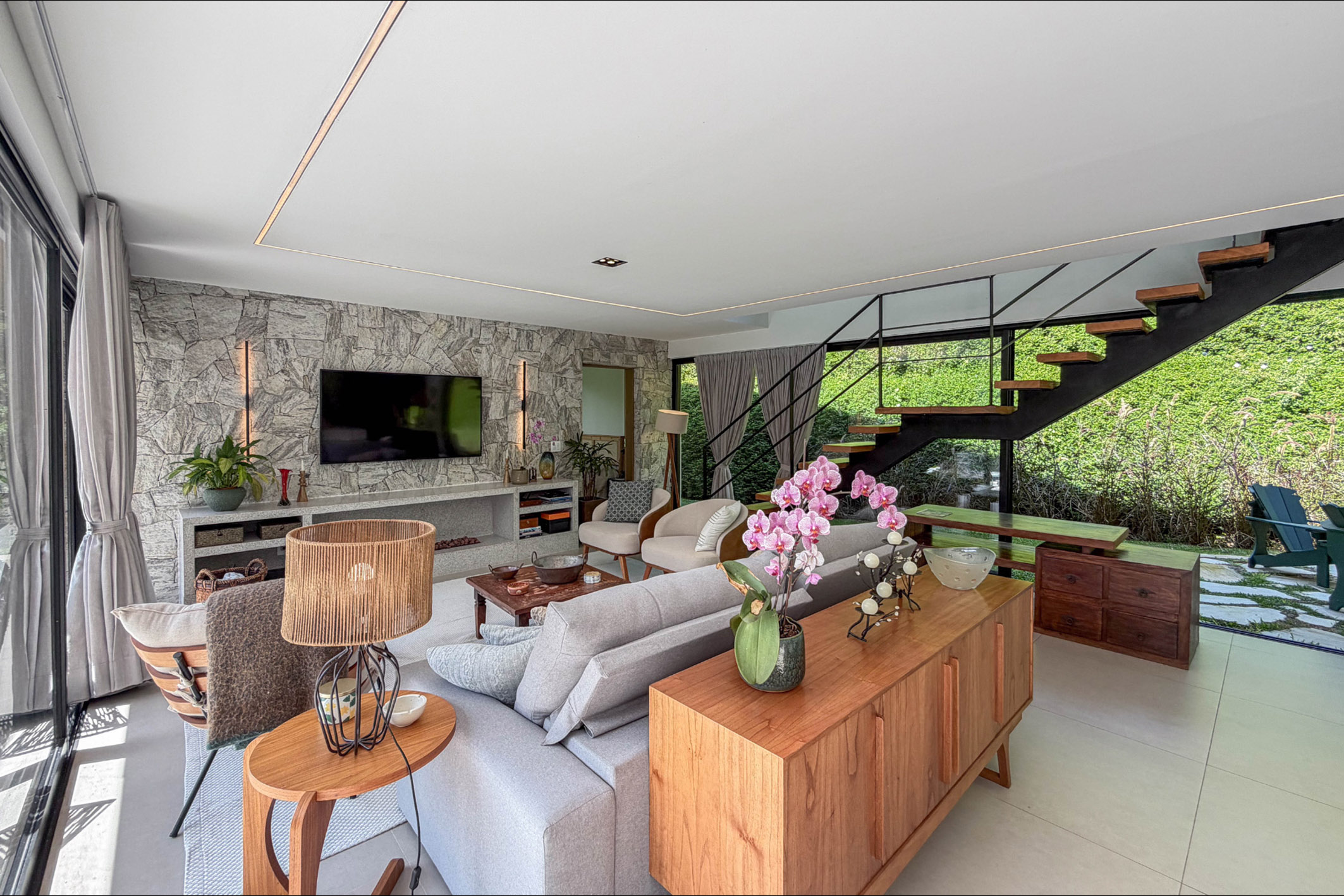  Contemporary residence with four suites in Fazenda Marambaia - 物件實景
