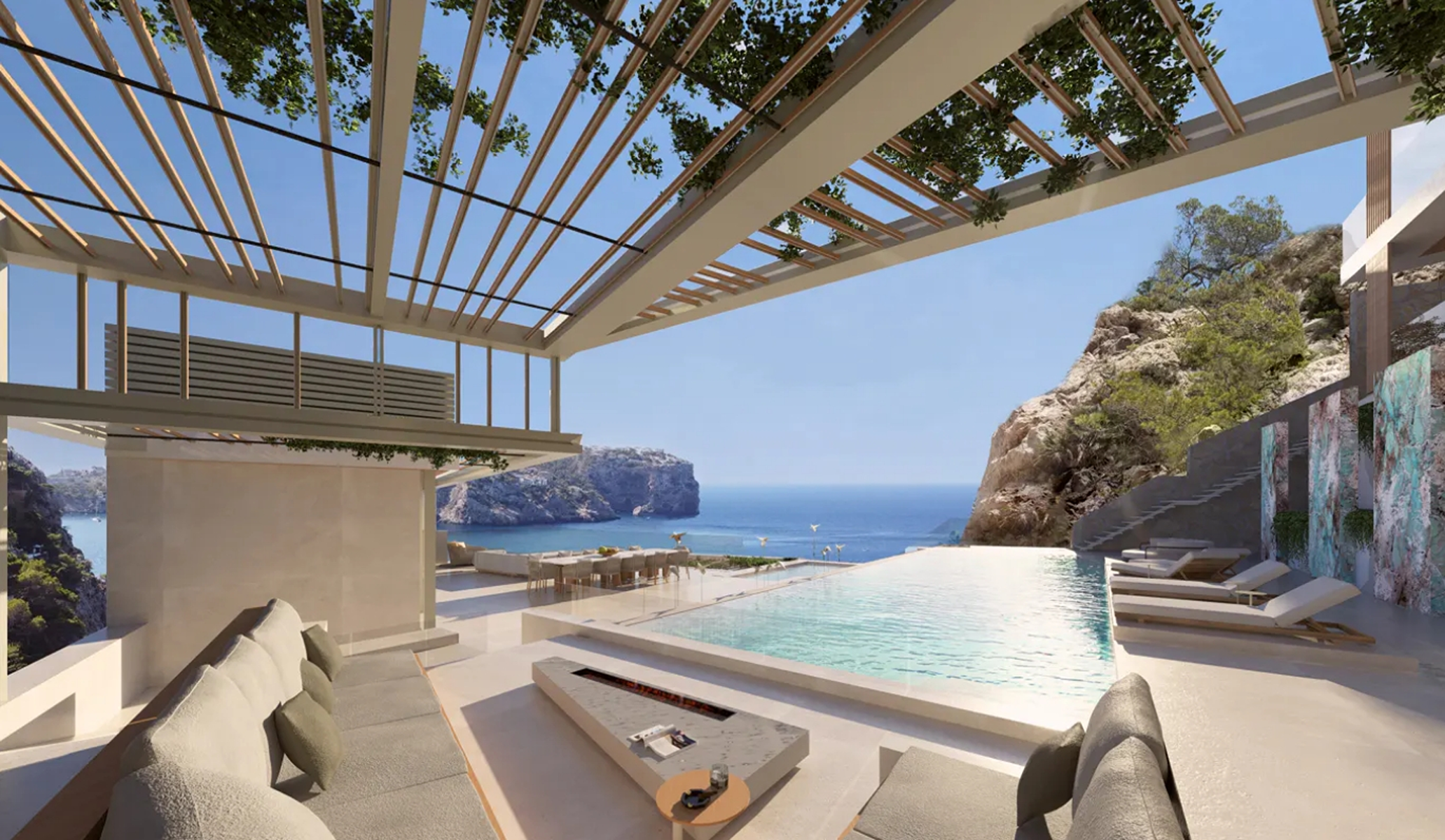 Villa with breathtaking sea views in Puerto de Andratx - 物件實景
