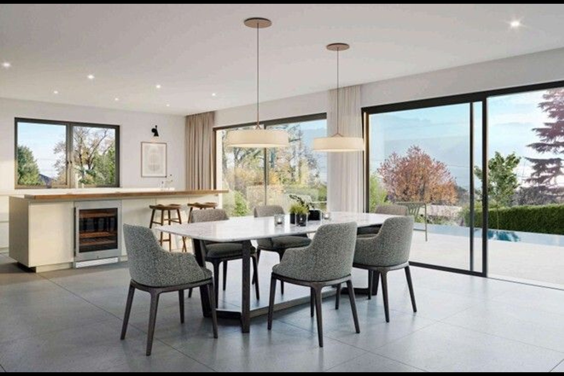  5.5-bedroom detached villa with a pool and lake views - 物件實景