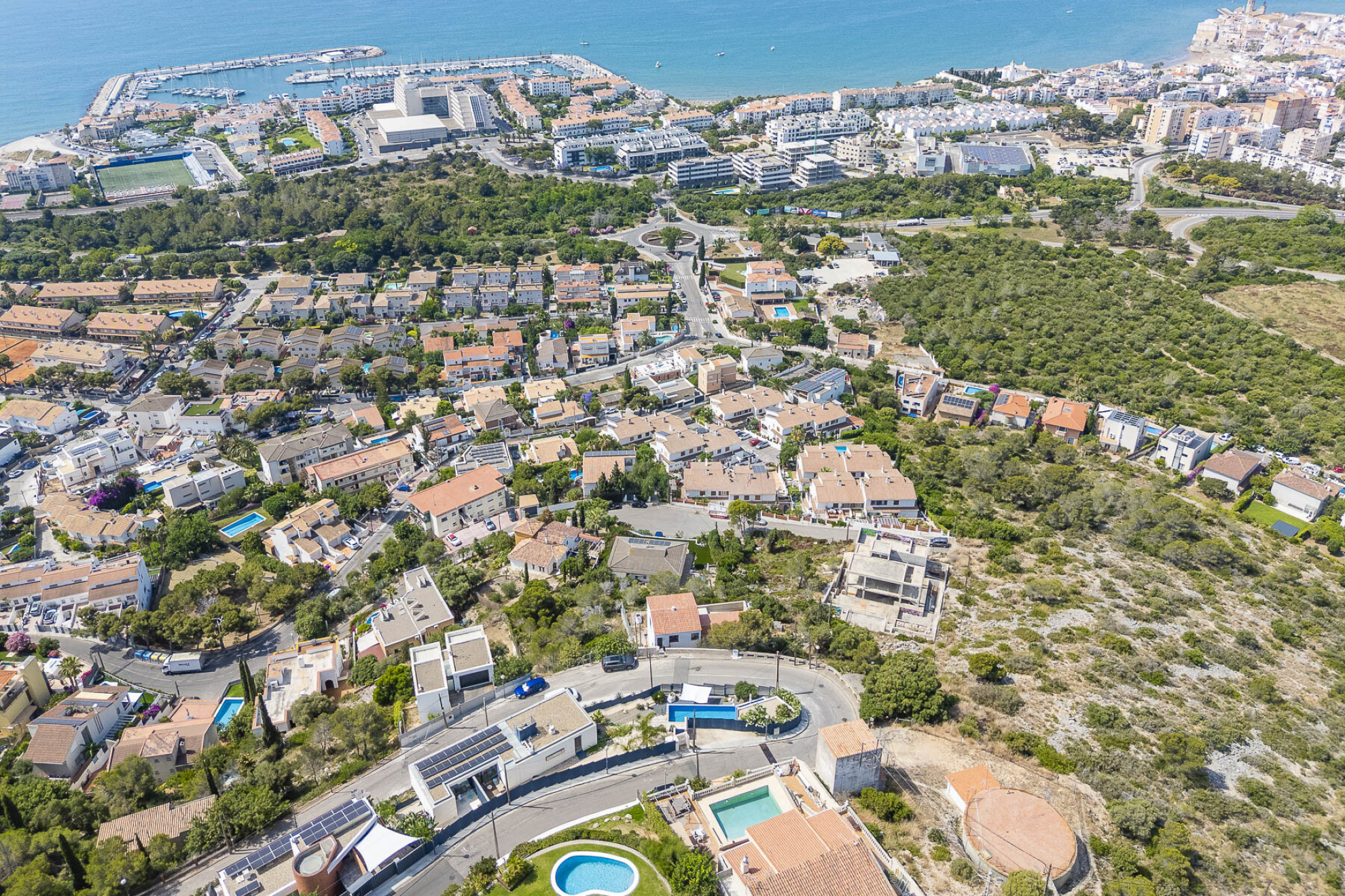  Immaculate villa with amazing sea views and private pool in Levantina, Sitges - 物件實景