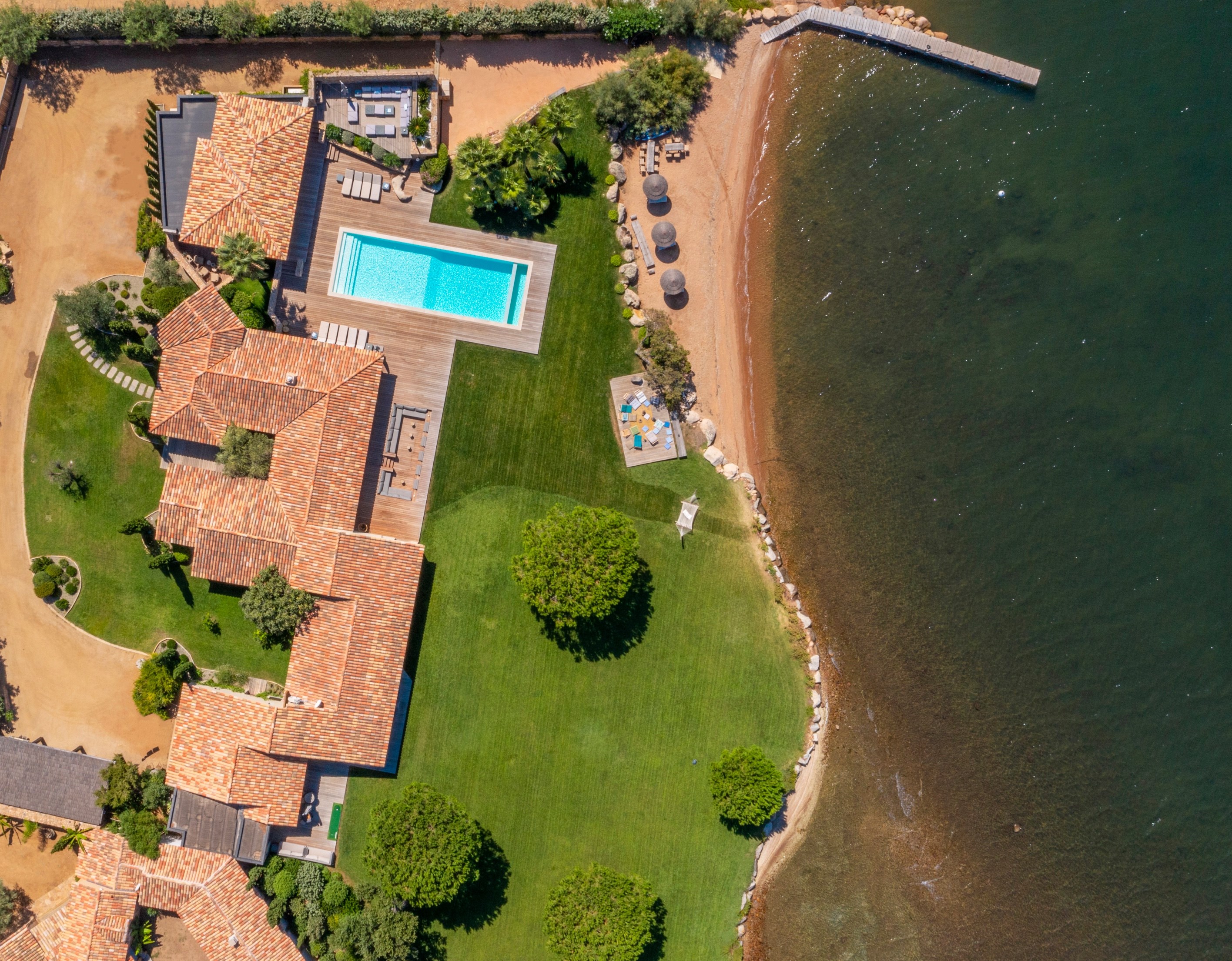  FOR SALE: EXCEPTIONAL WATERFRONT PROPERTY - GULF OF PORTO-VECCHIO - CORSICA - 物件實景