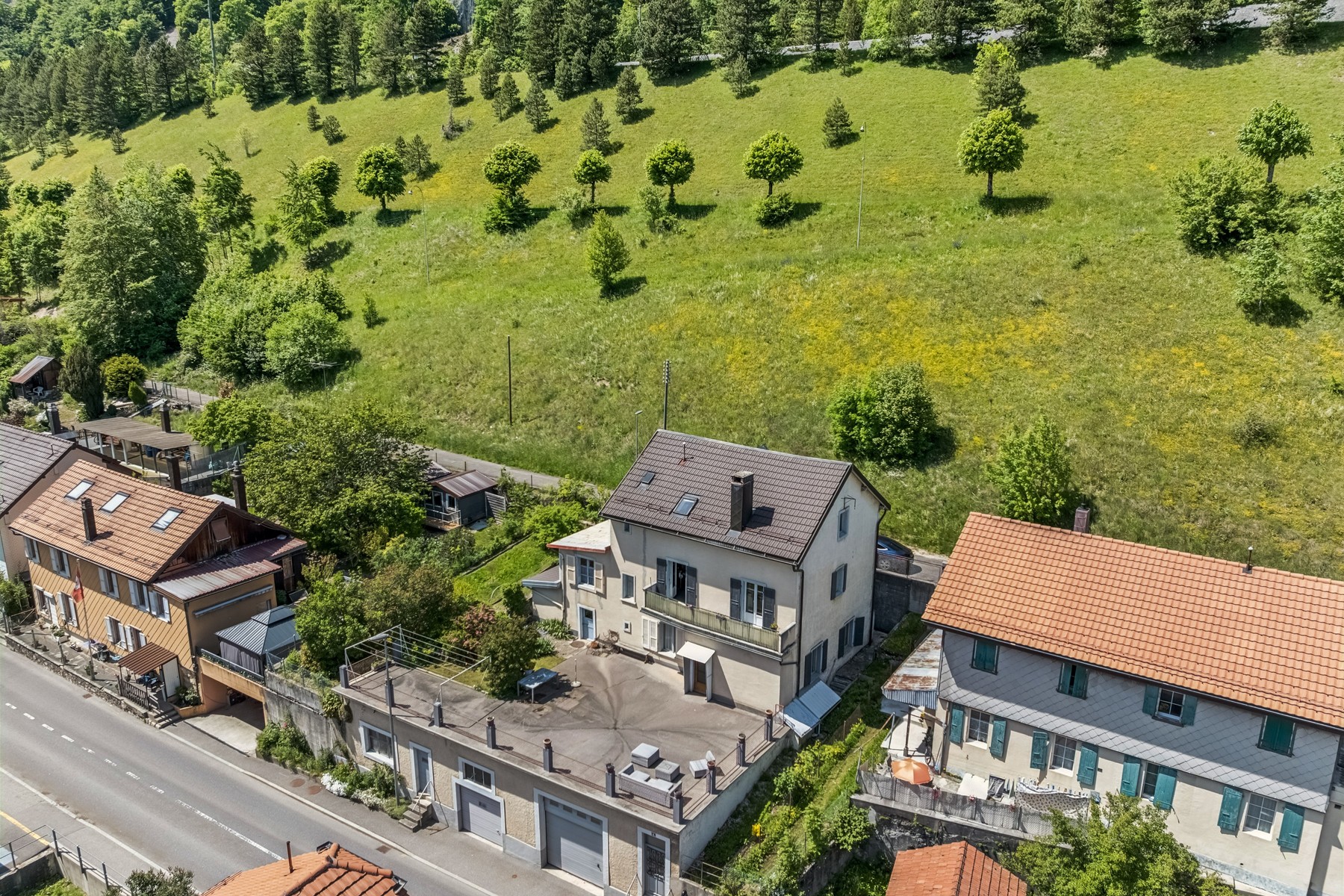  Maison polyvalente - 2 apartments, studio, workshop and large volumes - Vallorbe - 物件實景