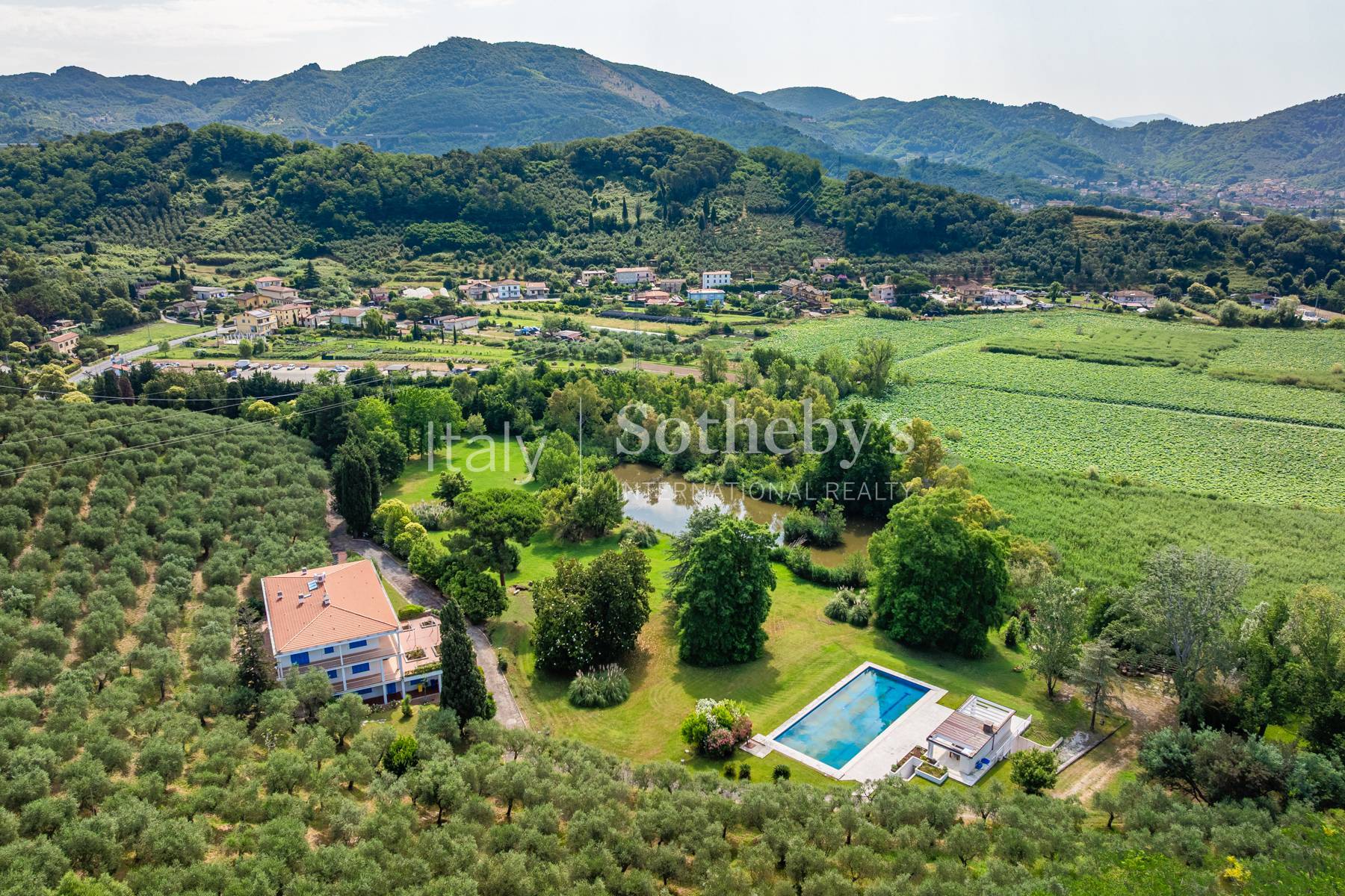  Elegant Tuscan Villa with pool, pond and dépandance - 物件實景