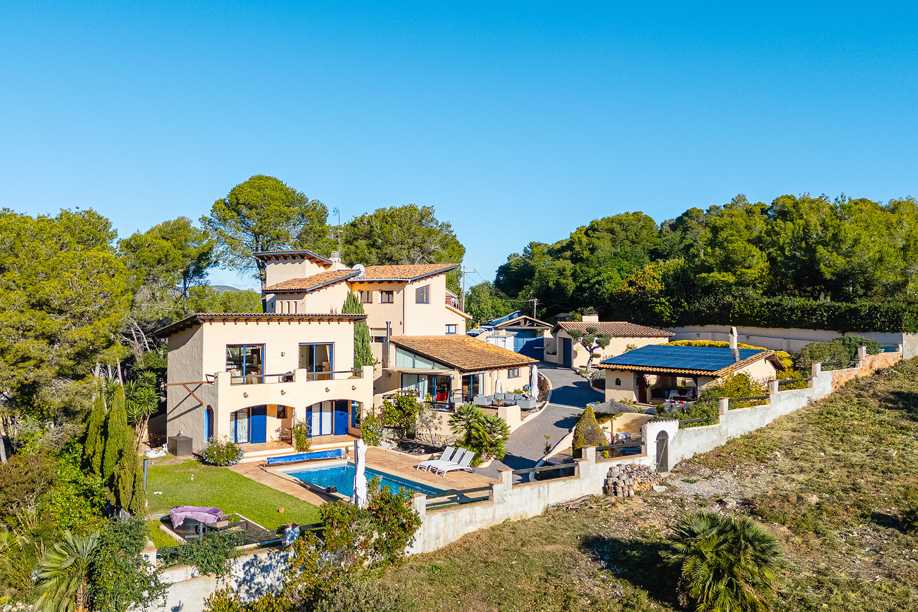  Mediterranean Villa with sea views in Mas Mestre, 15 min from Sitges - 物件實景