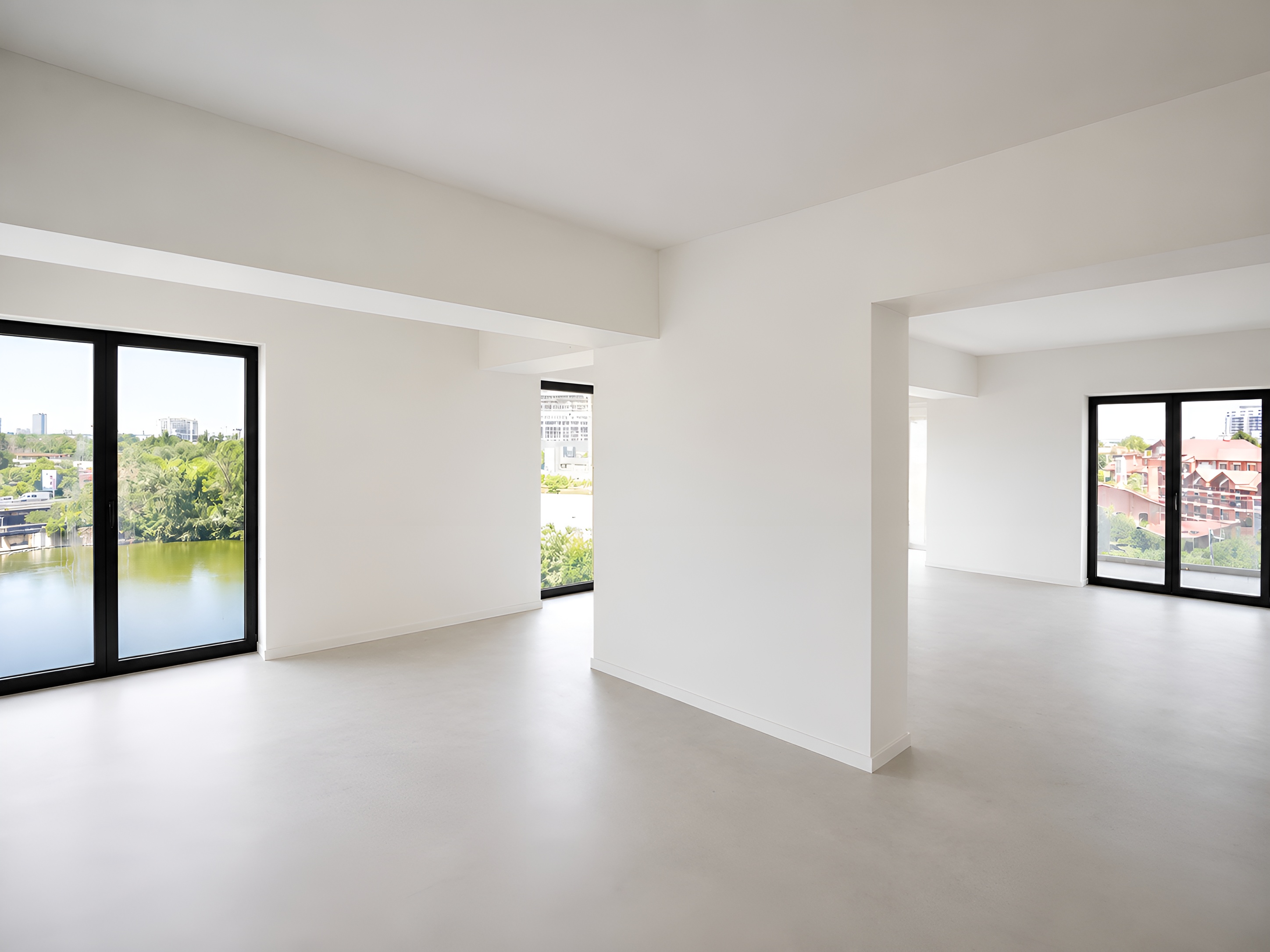  Lakefront Duplex Penthouse with a Panoramic Terrace on Lake Floreasca - 物件實景