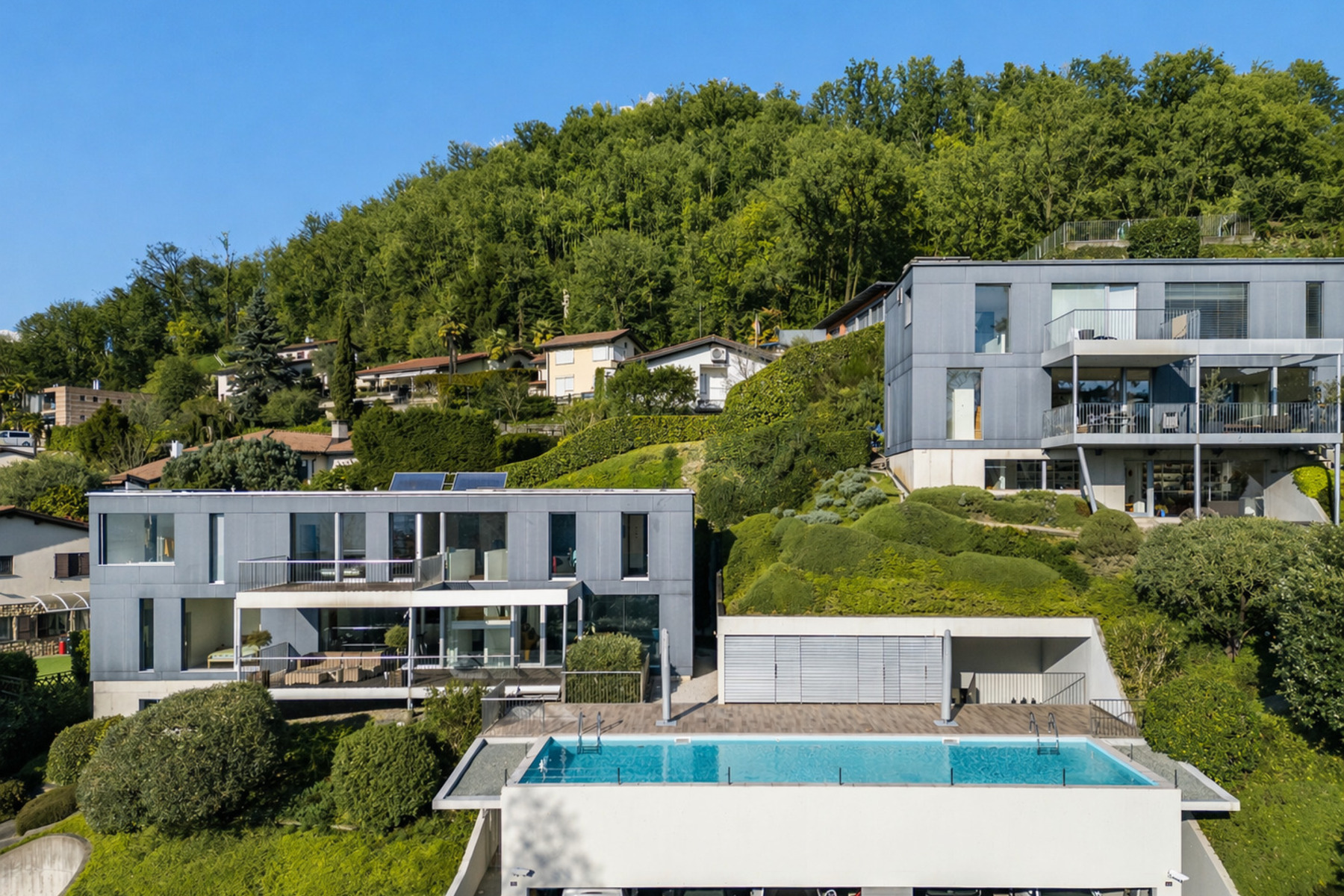  Twin Lake Residence - Modern Villa on Lake Lugano - 物件實景