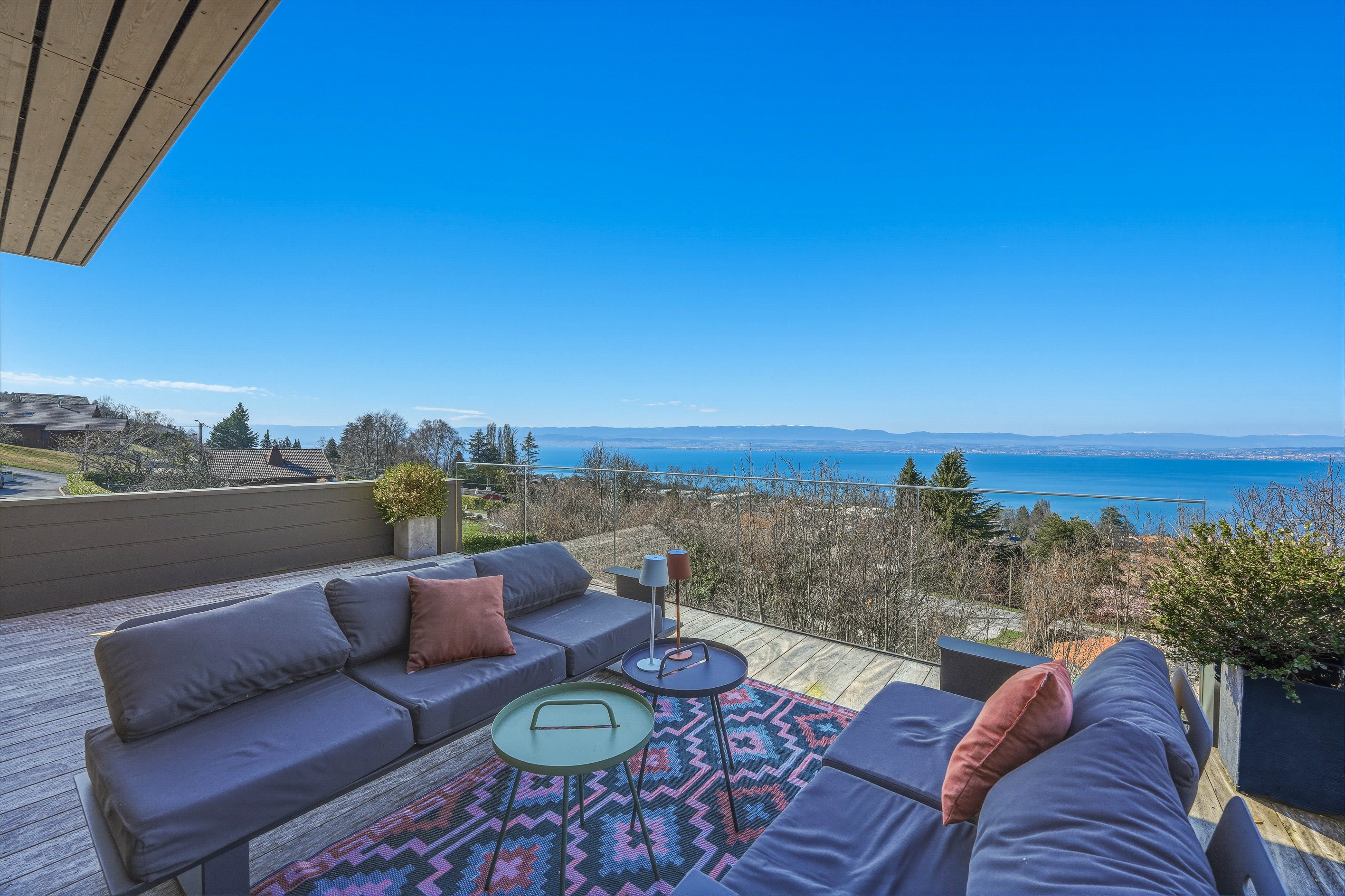  Evian : contemporary villa offering exceptional panoramic views over the lake - 物件實景