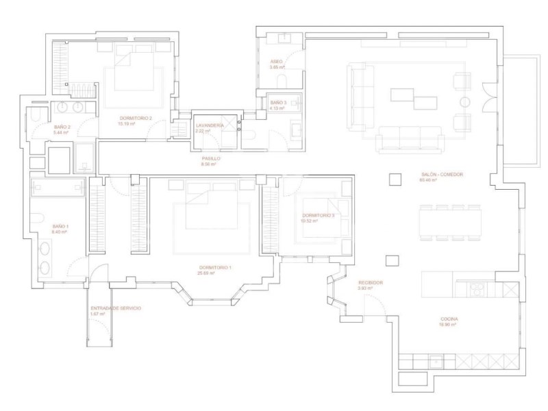 Madrid, Comunidad de Madrid, ES, 3 Bedrooms Bedrooms, ,4 BathroomsBathrooms,Residential,For Sale,1868808