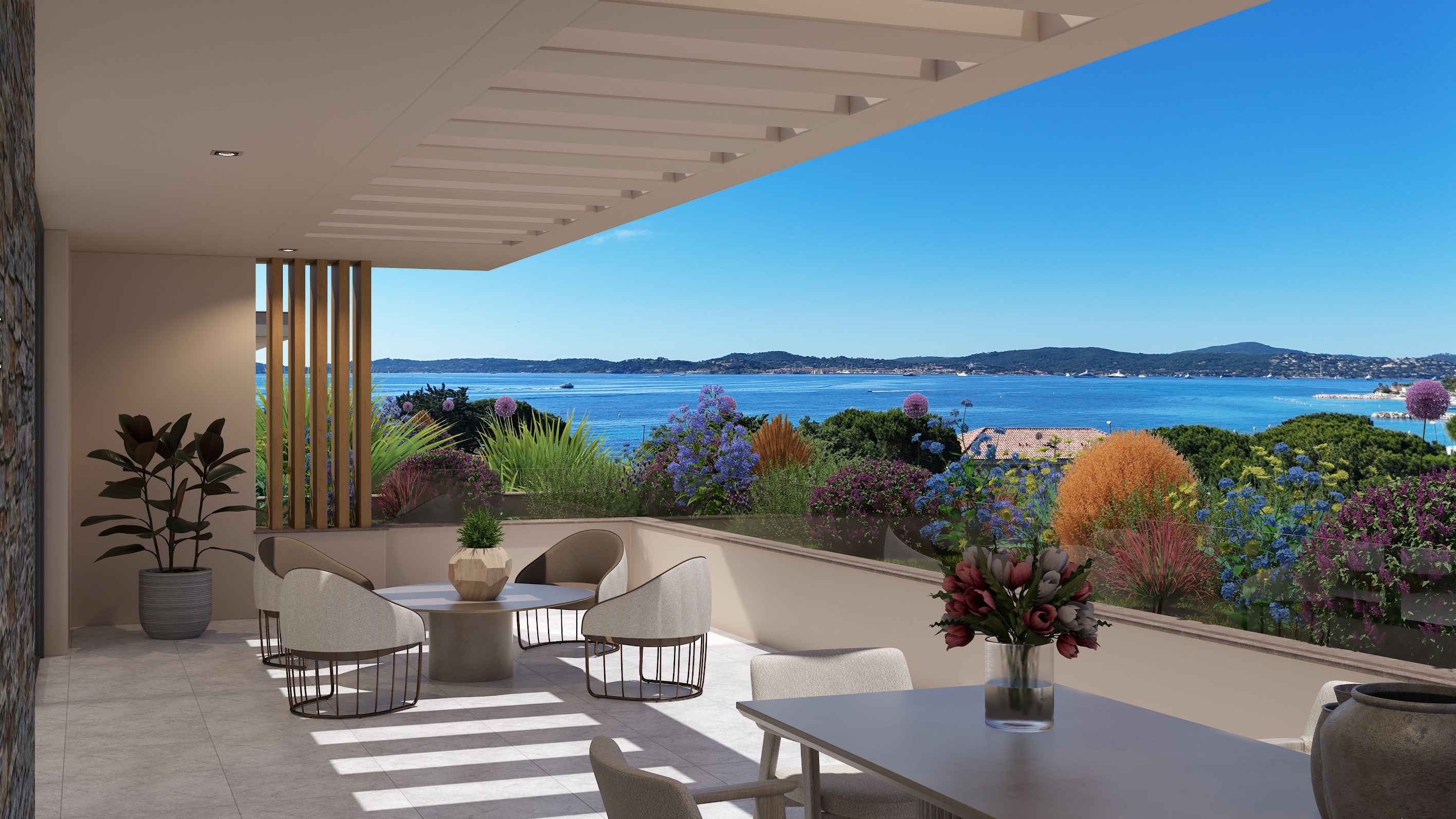  Luxury apartment for sale with views over Saint-Tropez, Ste-Maxime - 物件實景