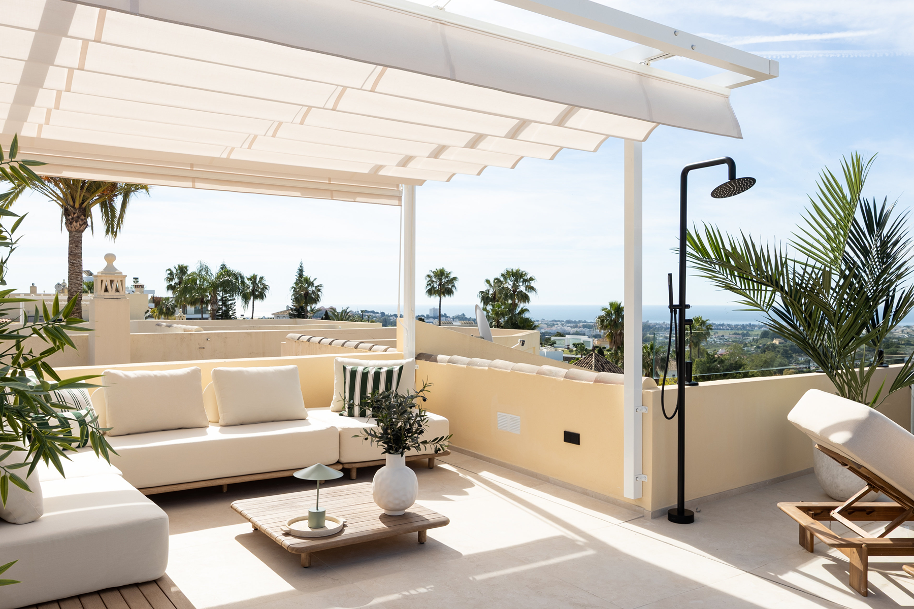  Terraced house with sea views and exceptional solarium in La Quinta, Benahavís - 物件實景