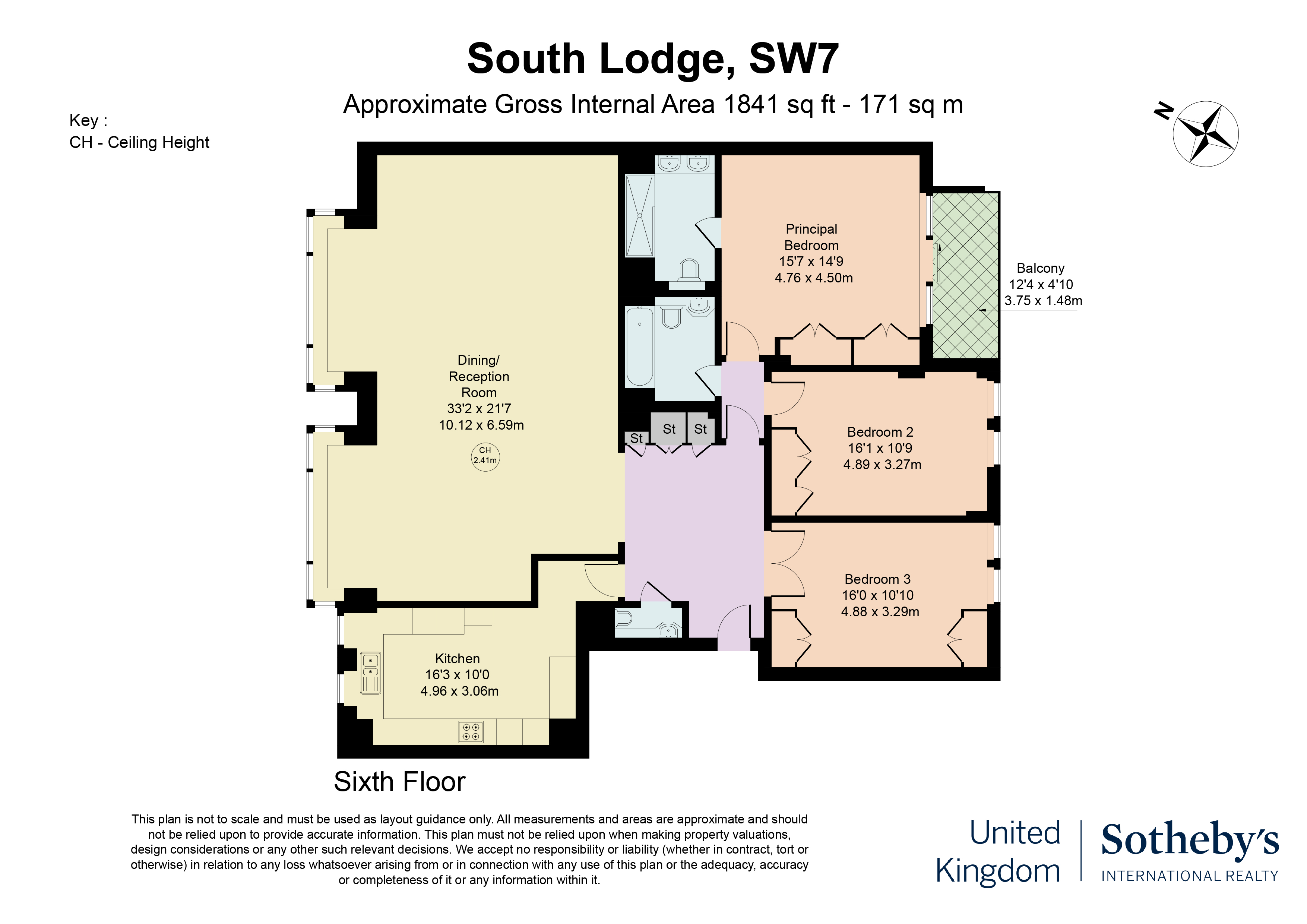  A Three-Bedroom Apartment with Far-Reaching Views over Knightsbridge - 物件實景