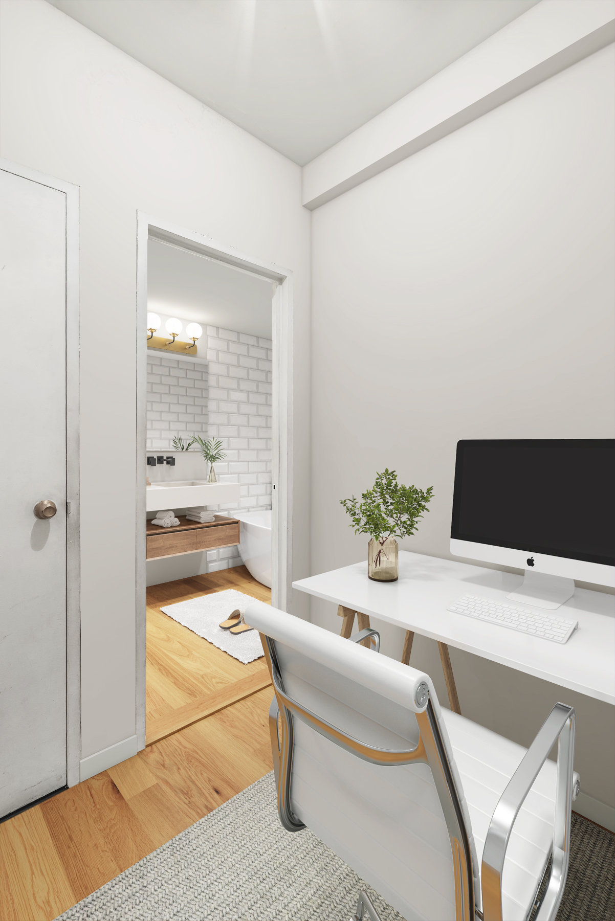  Studio apartment functions as a 1BR - 物件實景
