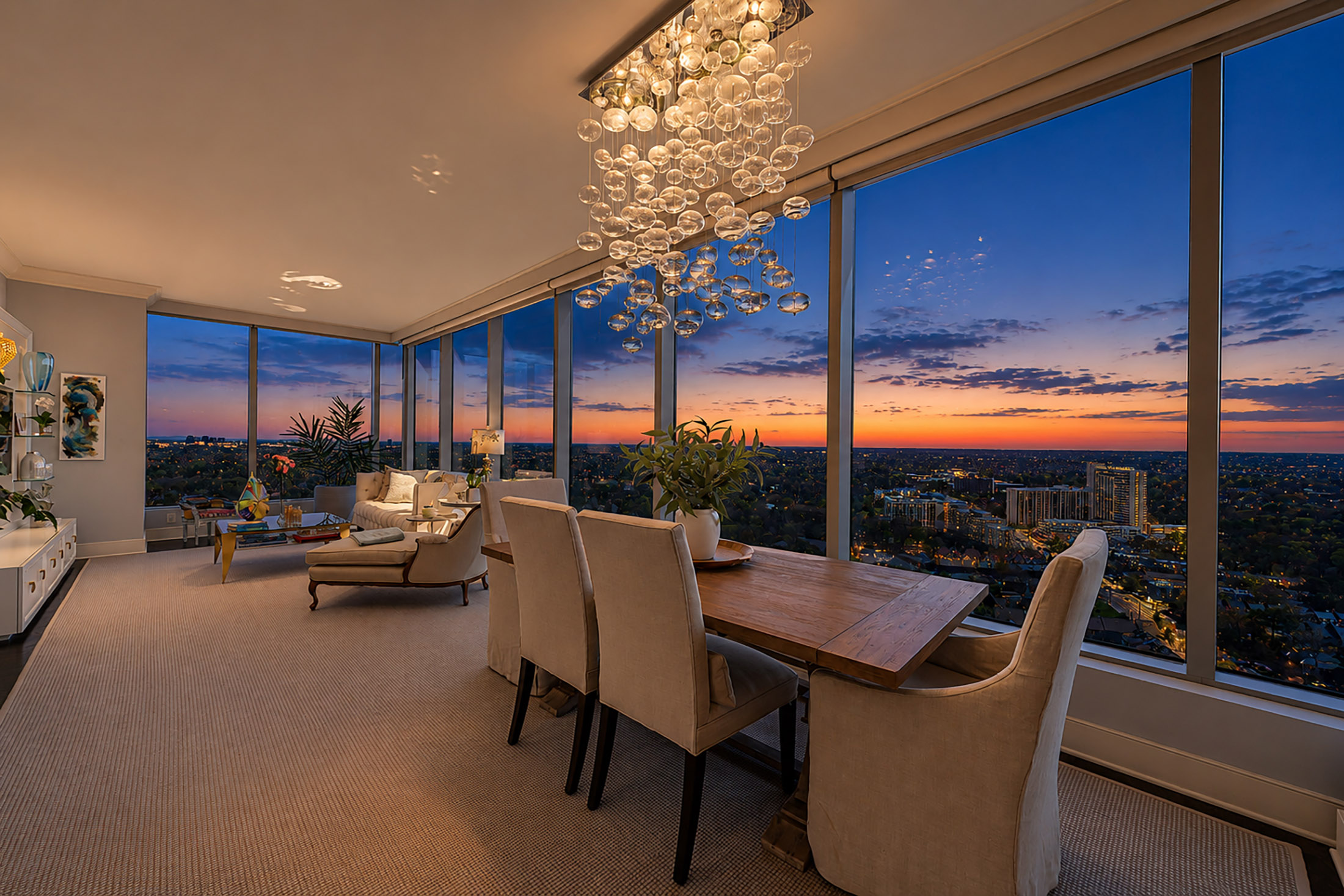  Exceptional One Bedroom Corner Residence with Sweeping Skyline Views - 物件實景