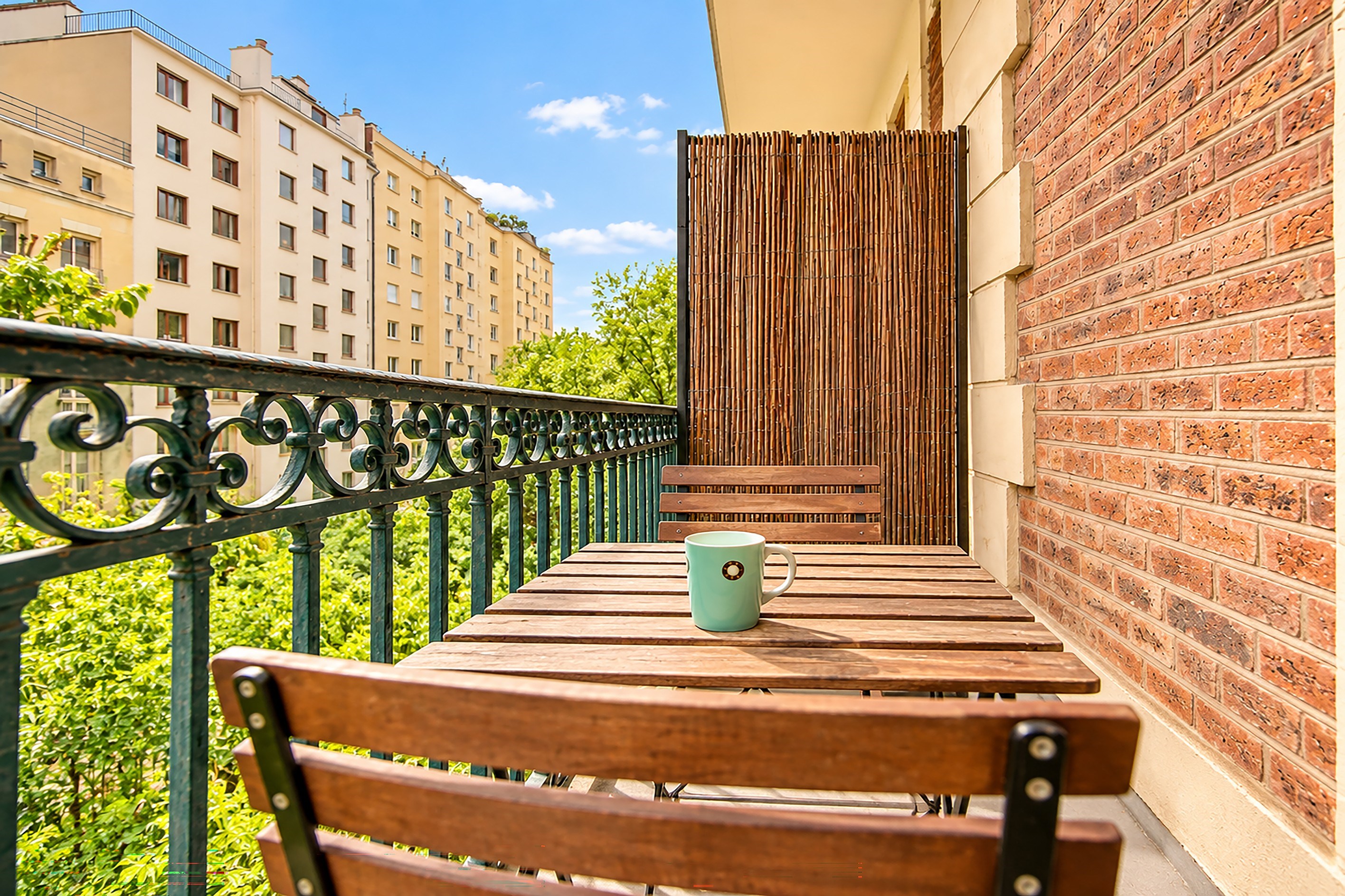  PARIS XVI, Passy, Garden view, 4 bedrooms, balcony - 物件實景