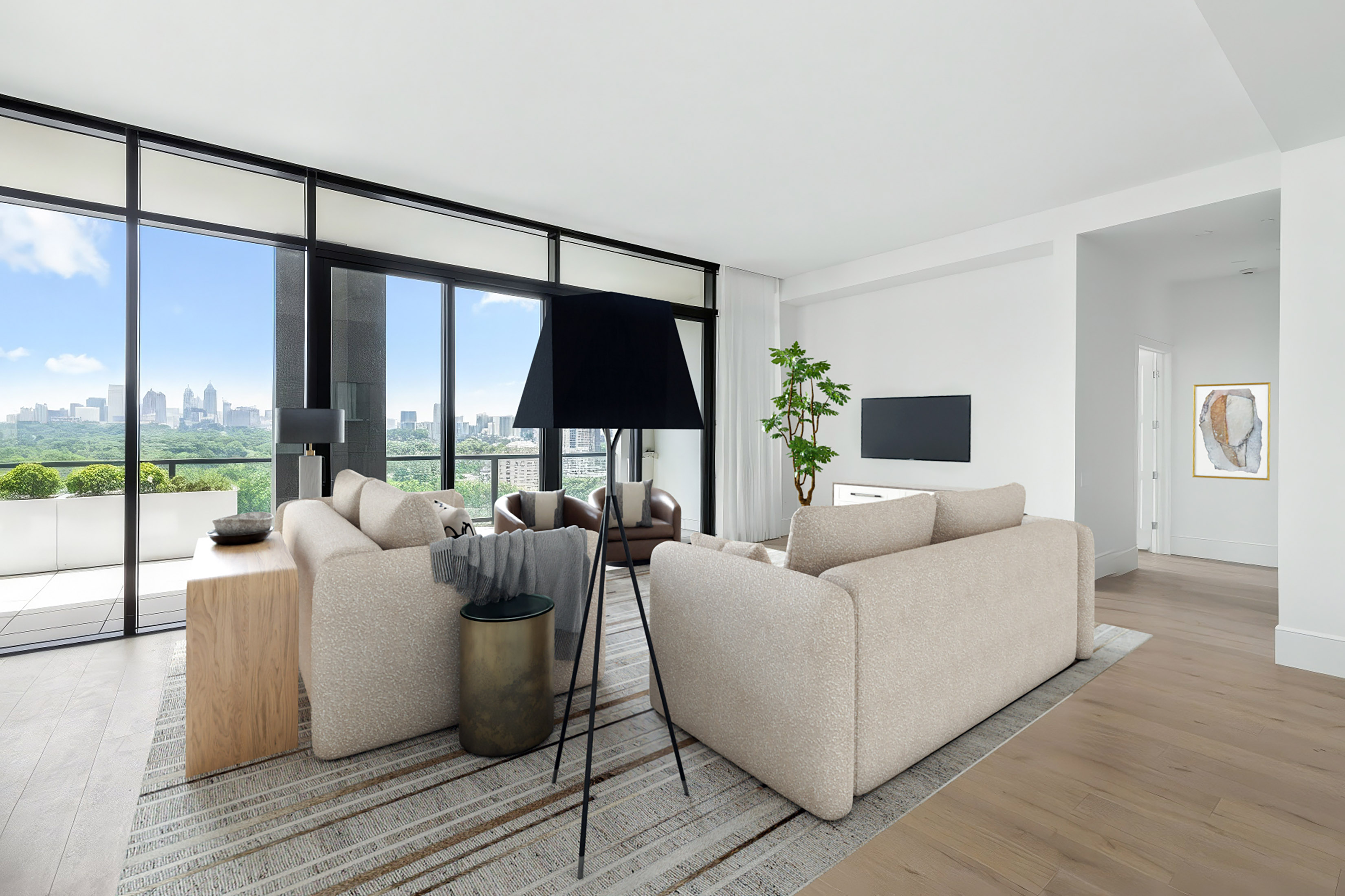  Stunning Fully Furnished Penthouse with the Largest Outdoor Terrace - 物件實景