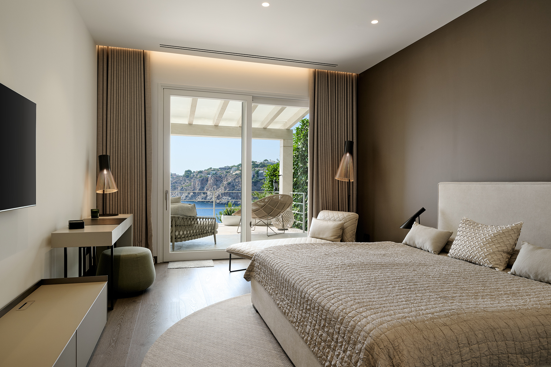  Villa on the first sea line with panoramic views in Andratx - 物件實景