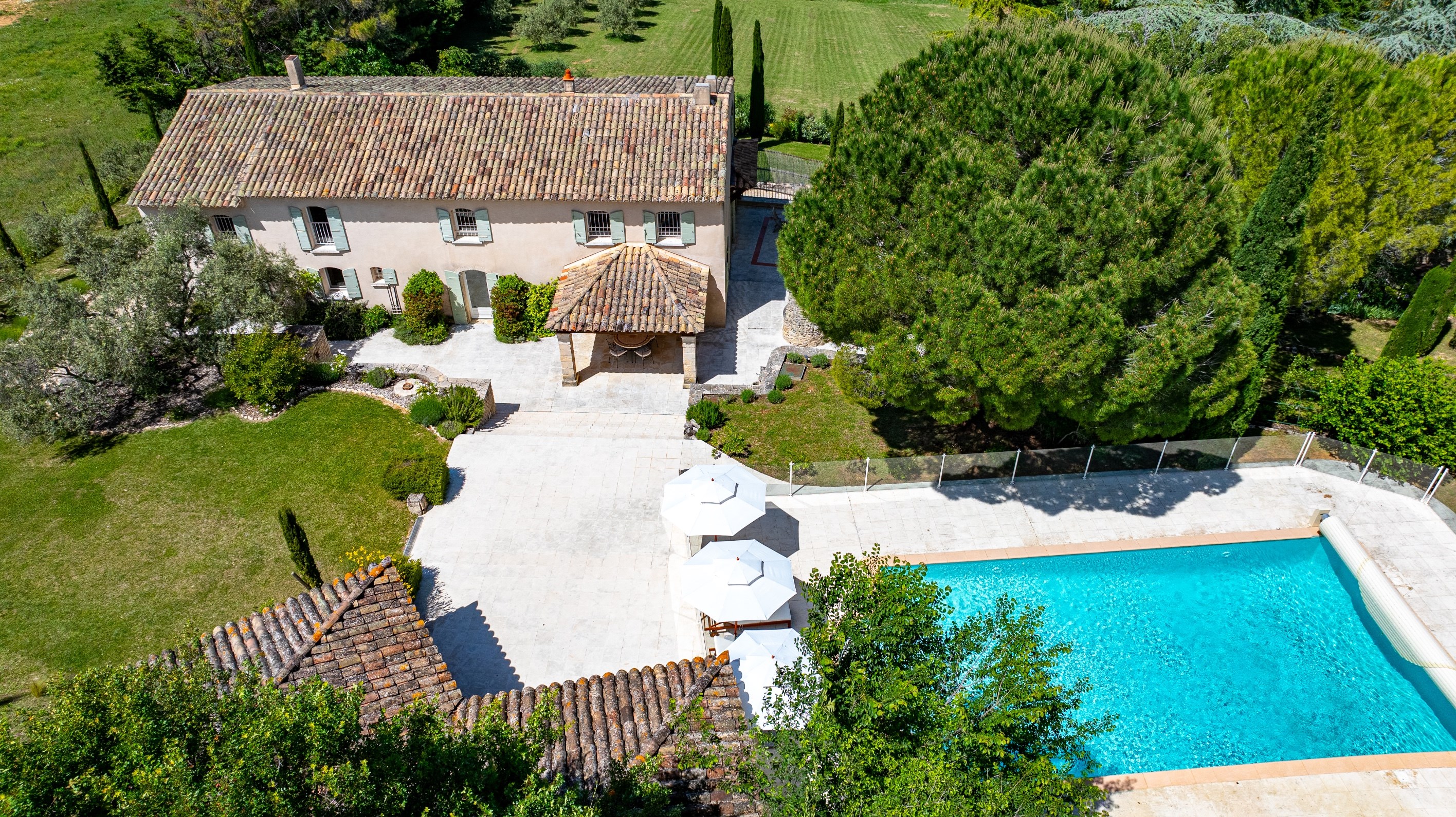  18th century bastide with swimming pool and exceptional view - 物件實景