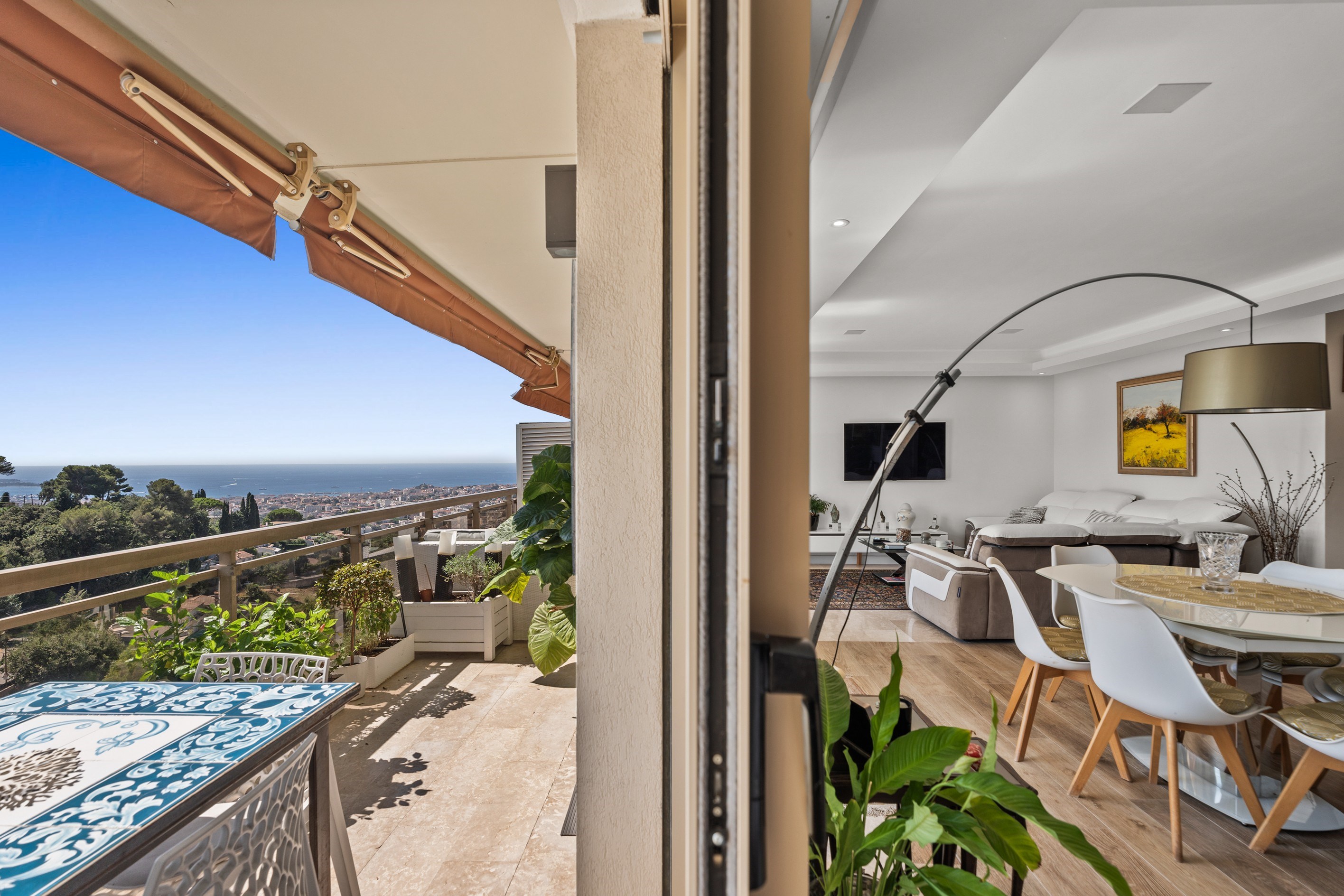  Le Cannet near Cannes sea view apartment with terrace in luxury residence - 物件實景