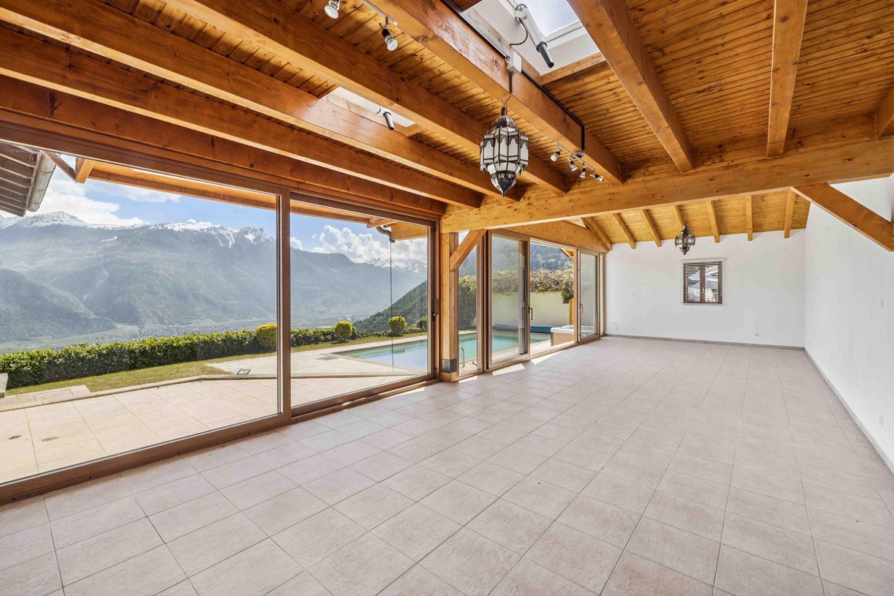  Exceptional villa with swimming pool and spectacular valley views - Chamoson - 物件實景