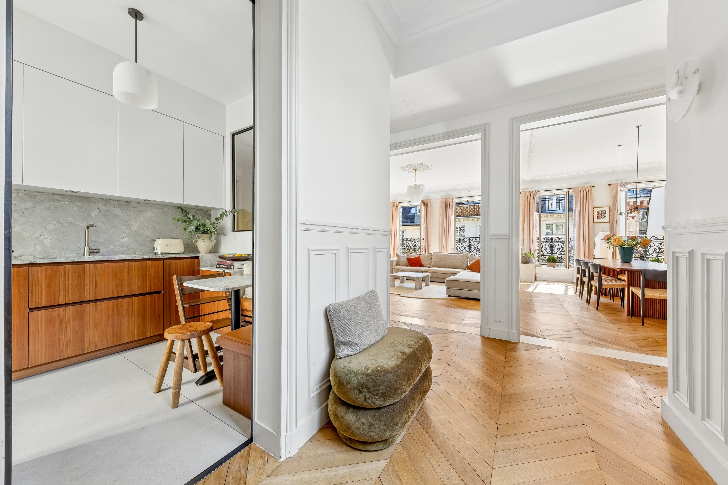  Paris 3rd District – Stunning Fully Renovated Dual-Aspect Family Apartment of 1… - 物件實景