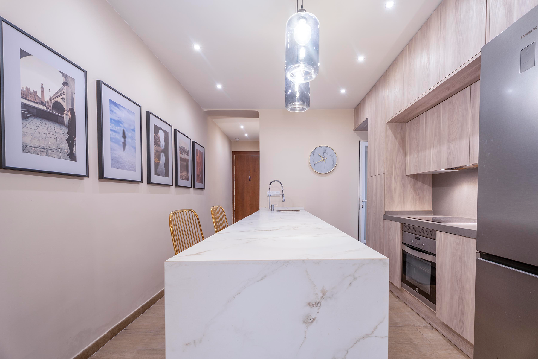  2-Bedroom flat with patio in Alcalde Sainz de Baranda - 物件實景