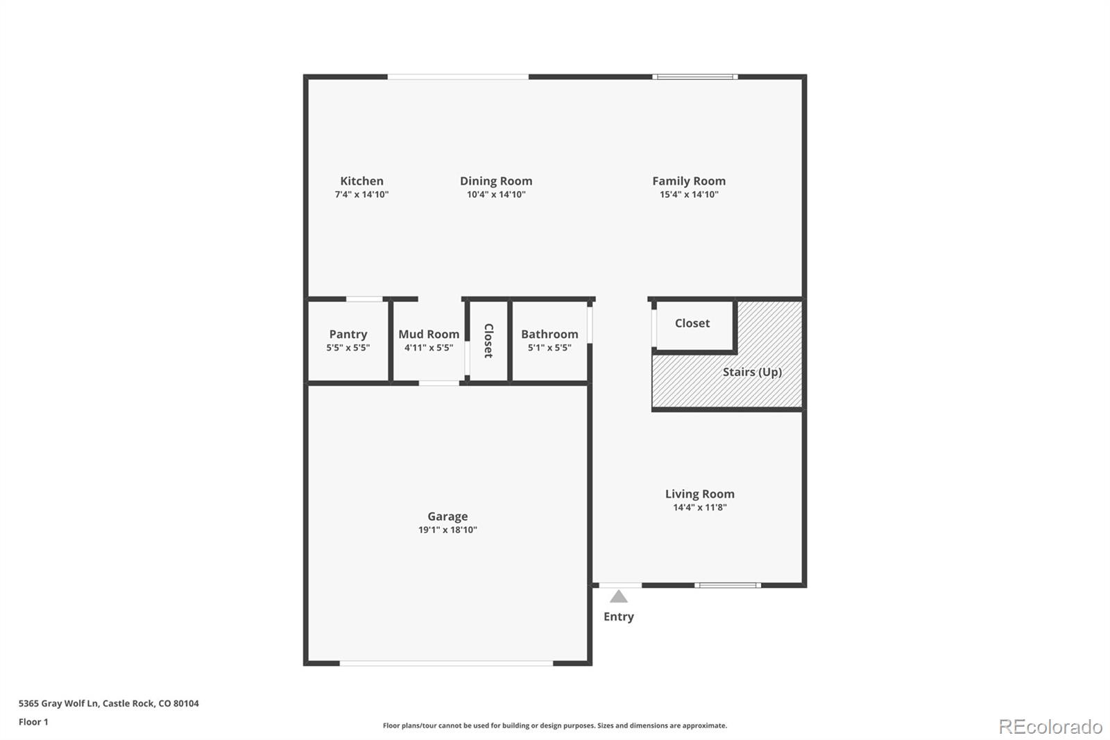 Castle Rock, Colorado, 80104, United States, 3 Bedrooms Bedrooms, ,2 BathroomsBathrooms,Residential,For Sale,1967525