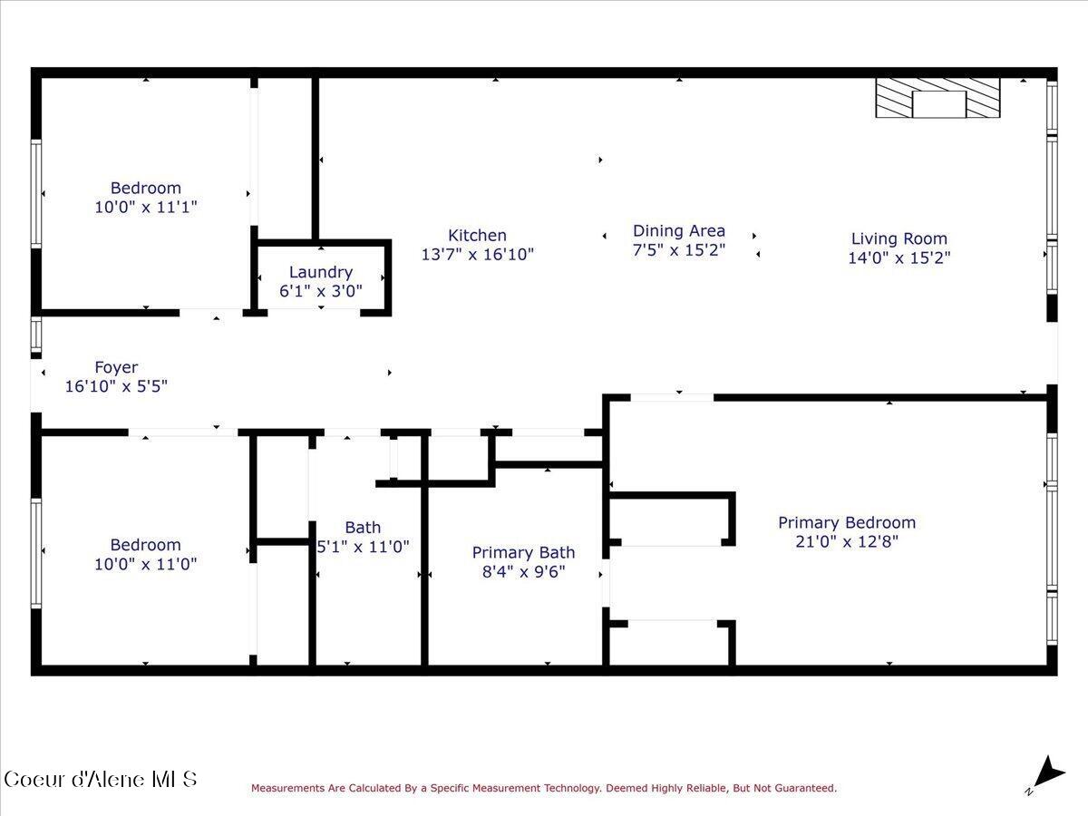 Post Falls, Idaho, 83854, United States, 3 Bedrooms Bedrooms, ,Residential,For Sale,1991069