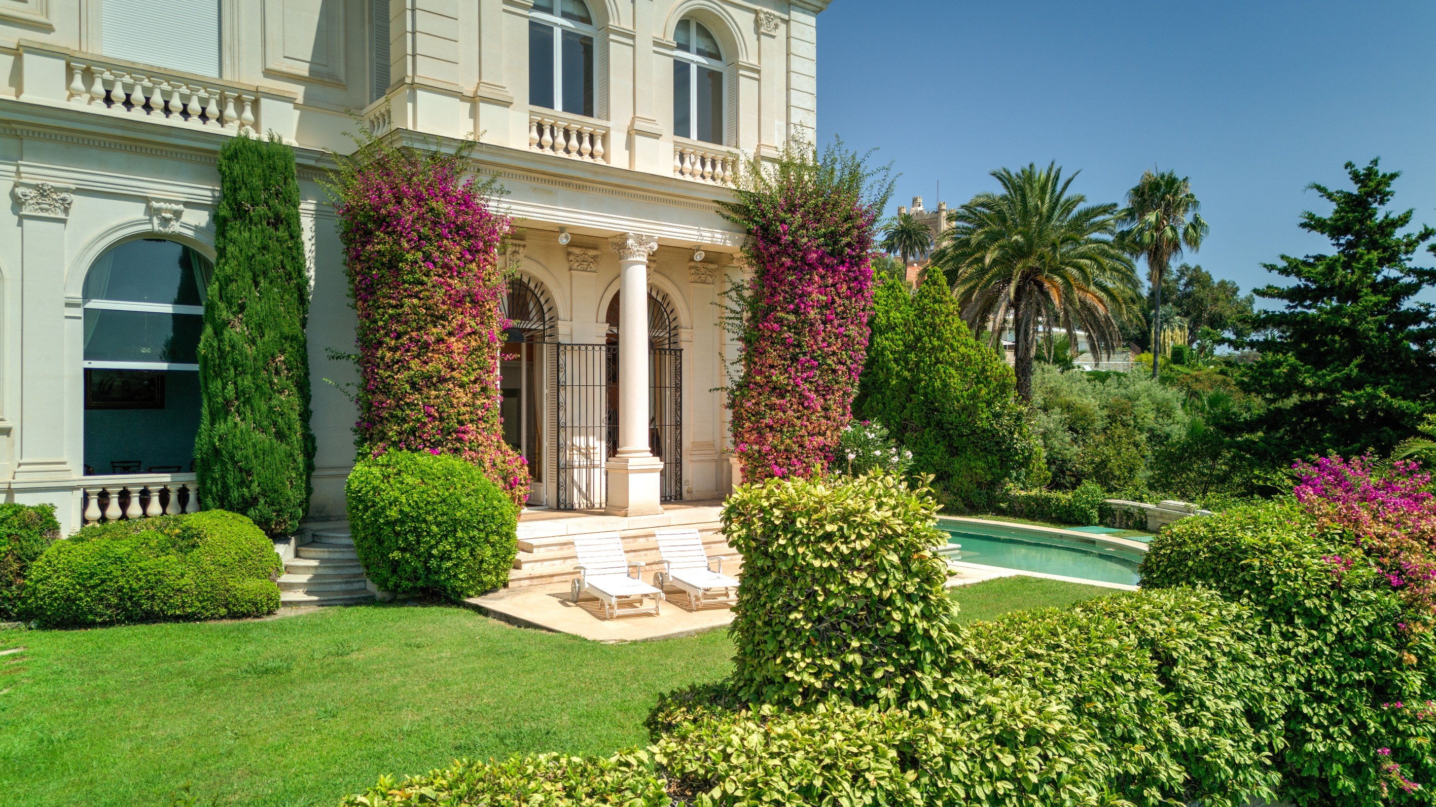  Luxury Cannes Apartment for Sale, Stunning Sea Views, Villa Menier, Private Pool - 物件實景