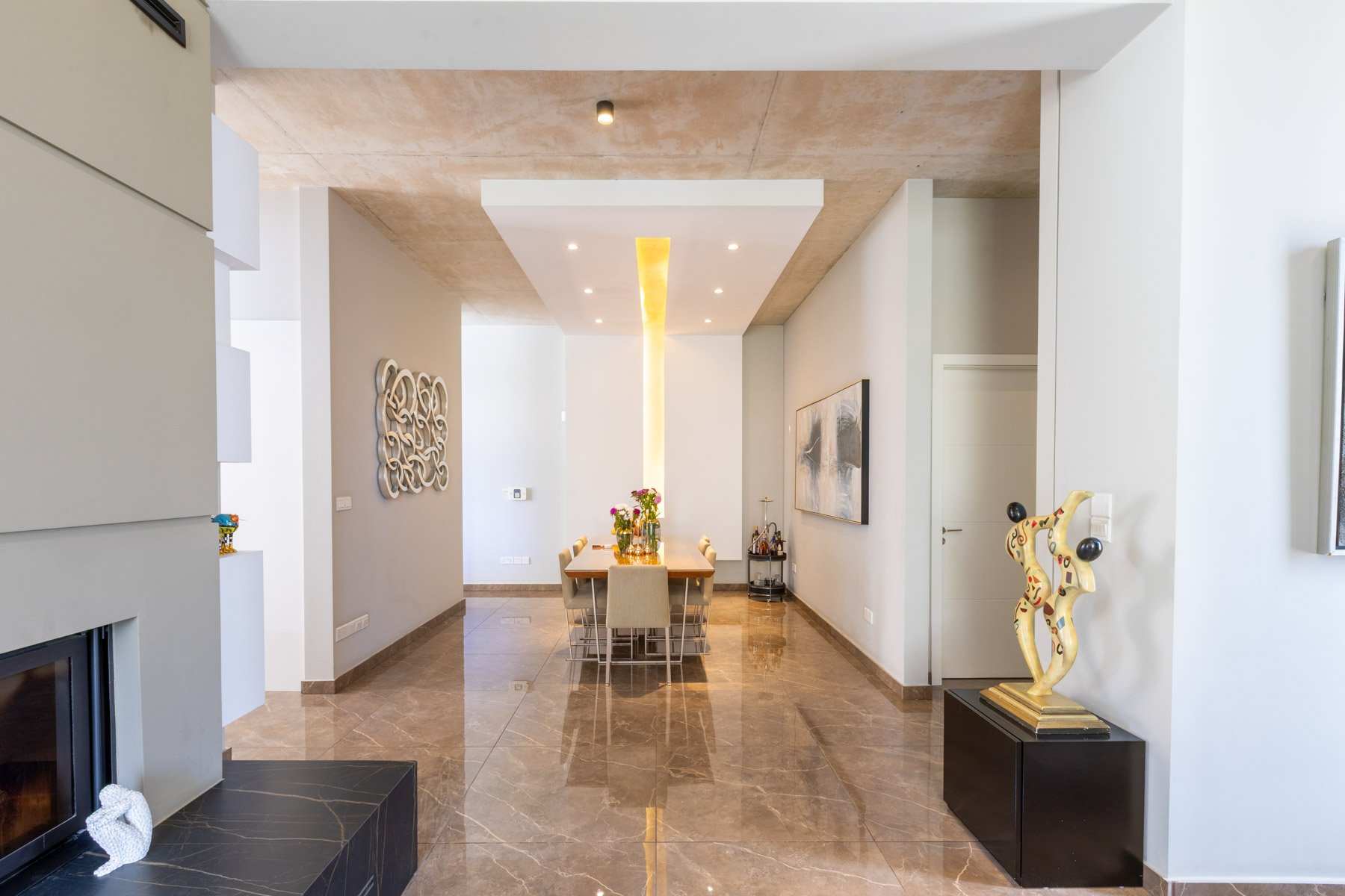  Contemporary 4-Bedroom Villa with Private Pool in Agios Athanasios, Limassol - 物件實景